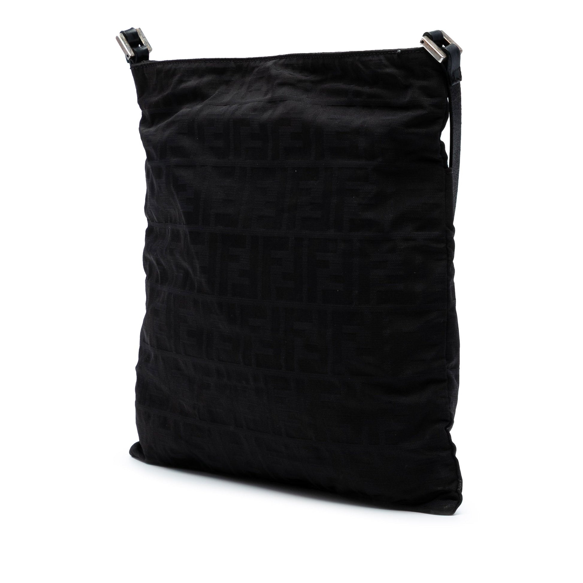 Fendi Zucca Canvas Shoulder Bag