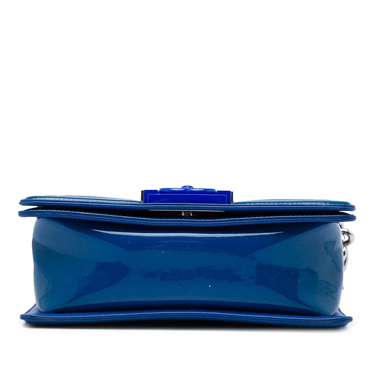 Chanel Small Quilted Patent and Acrylic Boy Flap