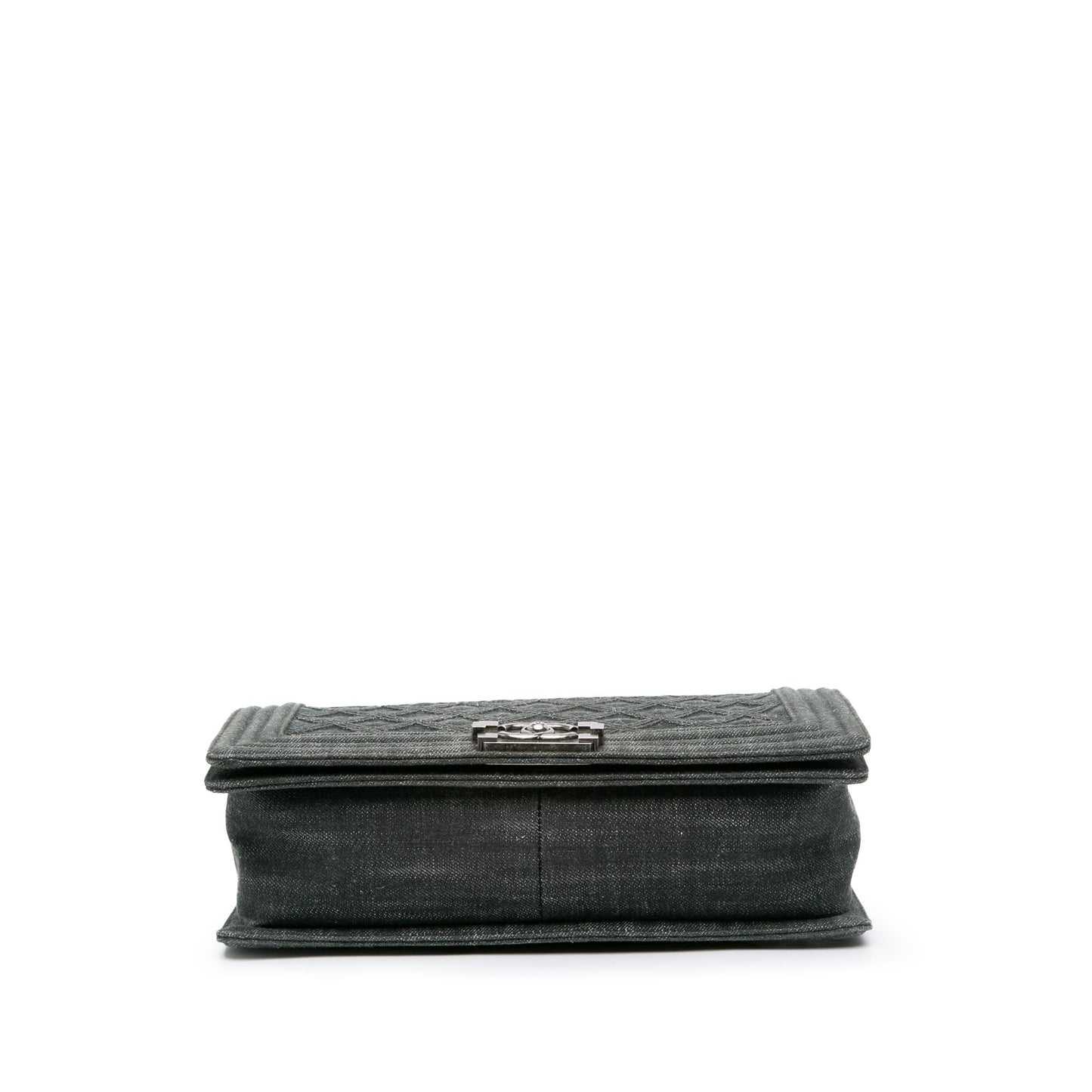 Chanel Medium Quilted Denim Boy Flap