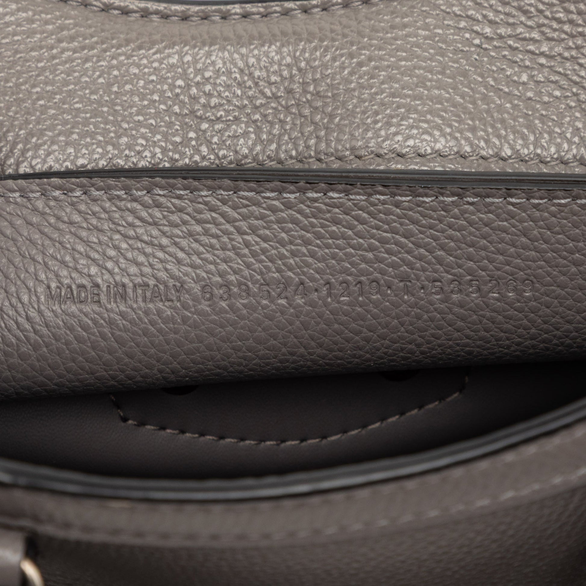 Balenciaga Mini Grained Calfskin Motocross Neo Classic City Satchel