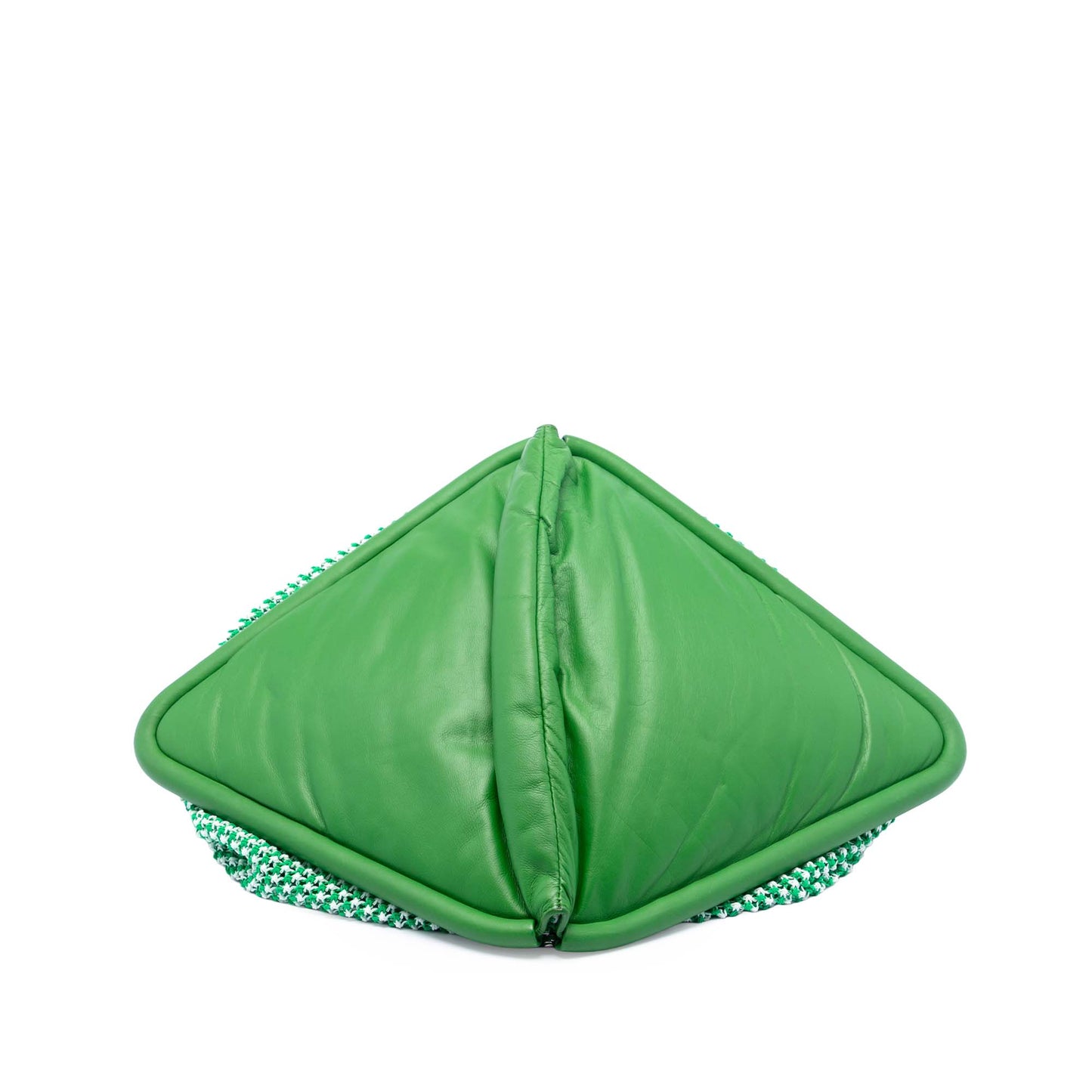 Bottega Veneta Nylon Crochet Folding Shopper Tote