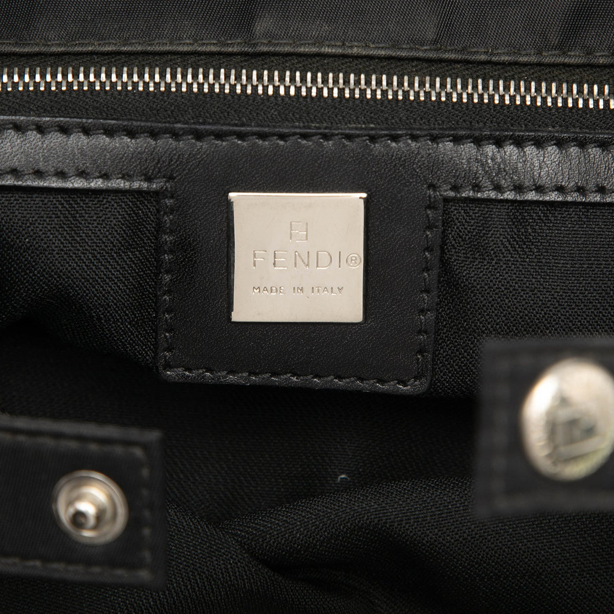 Fendi Nylon FF Handbag