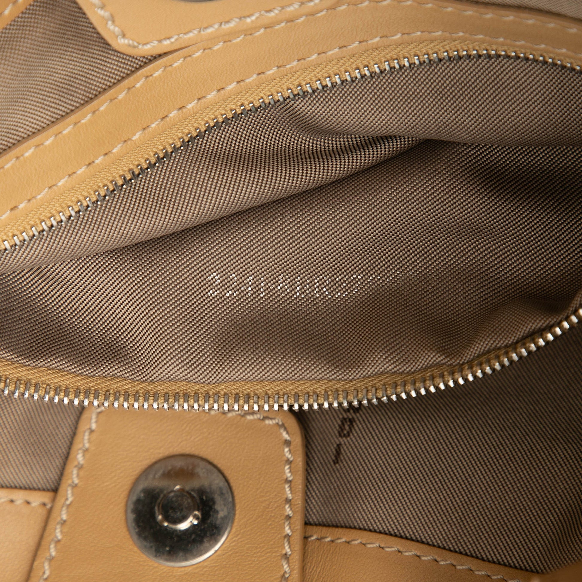 Fendi Zucchino Denim Hobo Bag