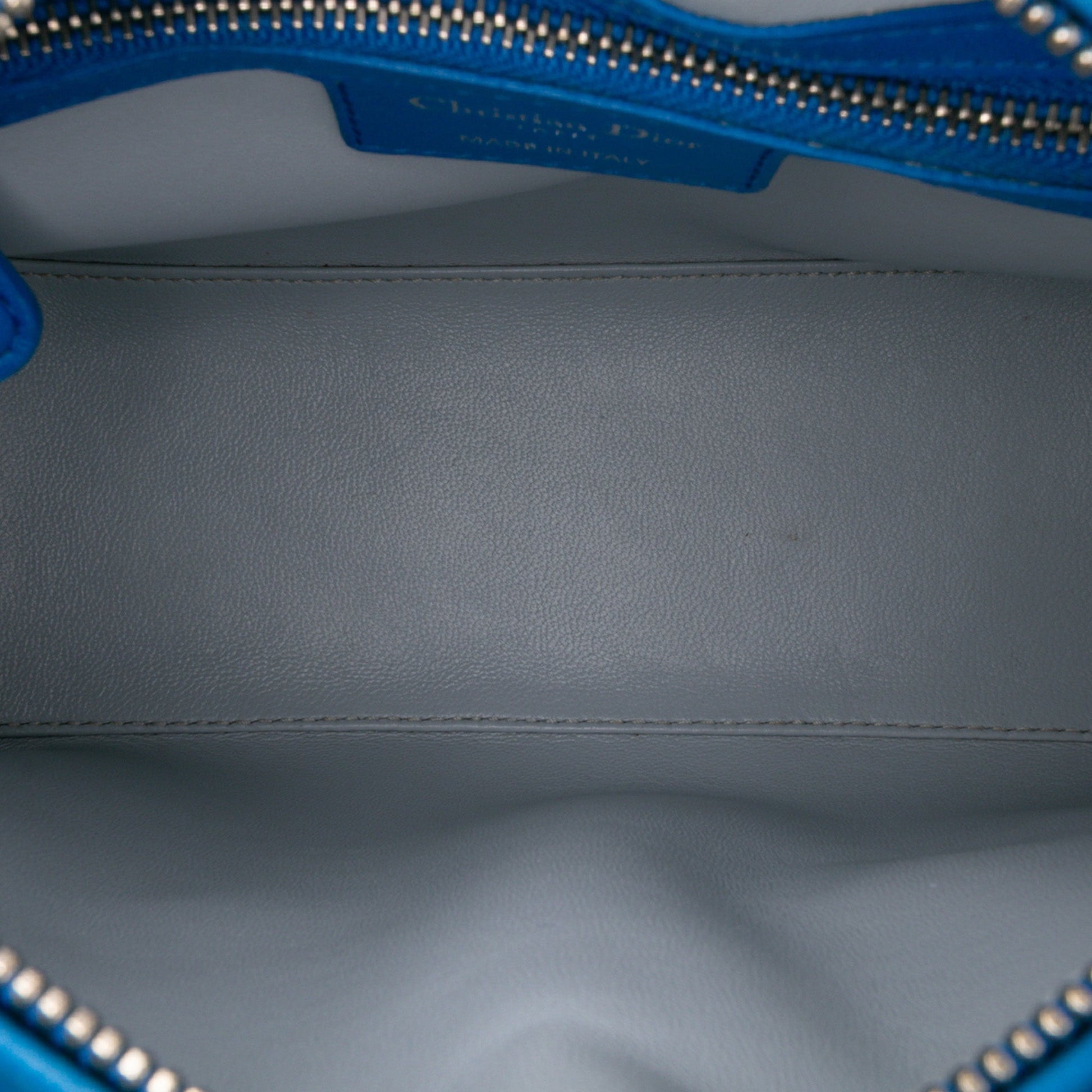 Dior Medium Bicolor Lambskin Cannage Lady Dior