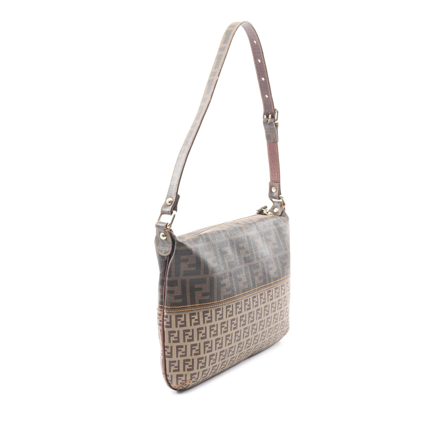 Fendi Zucchino and Zucca Shoulder Bag