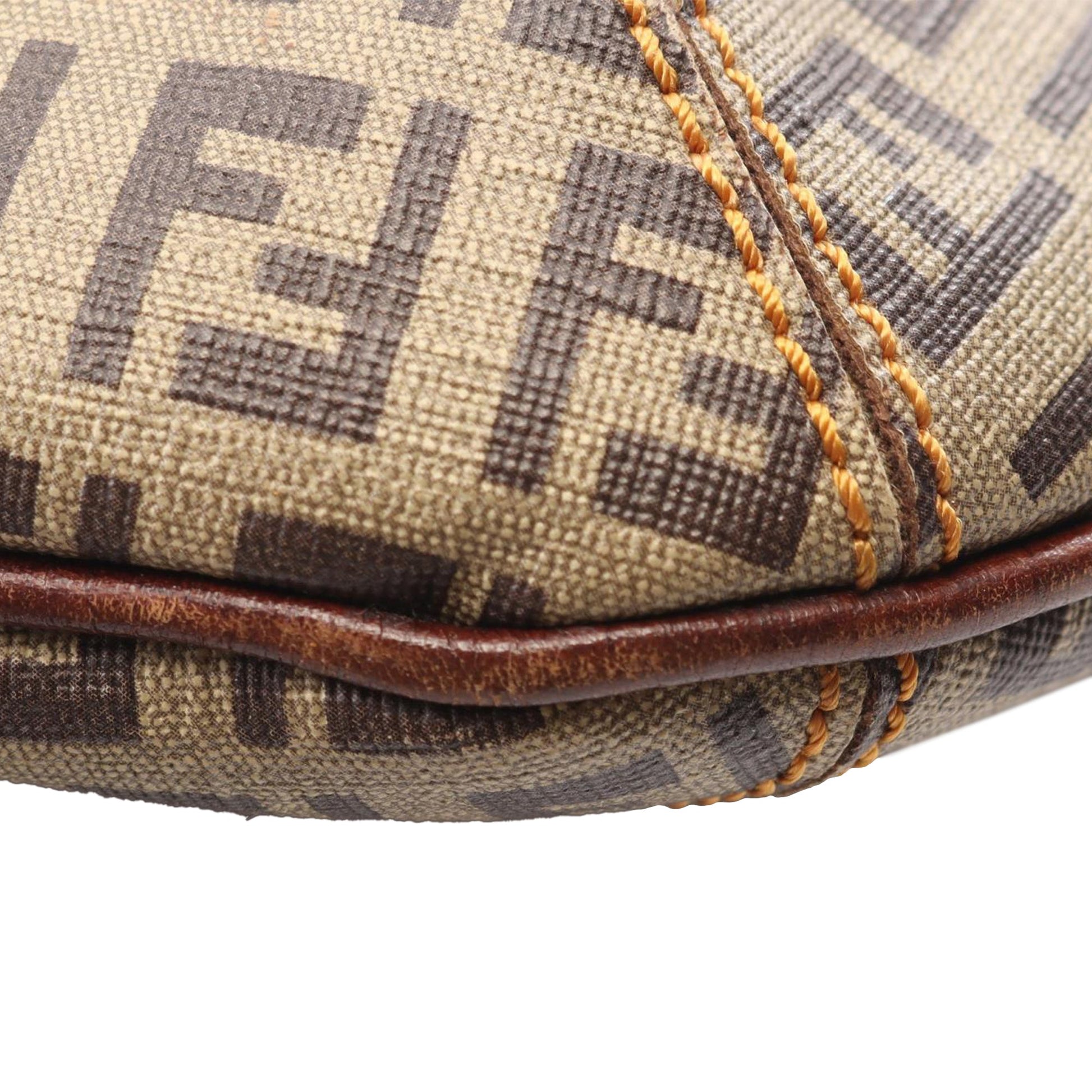 Fendi Zucchino and Zucca Shoulder Bag