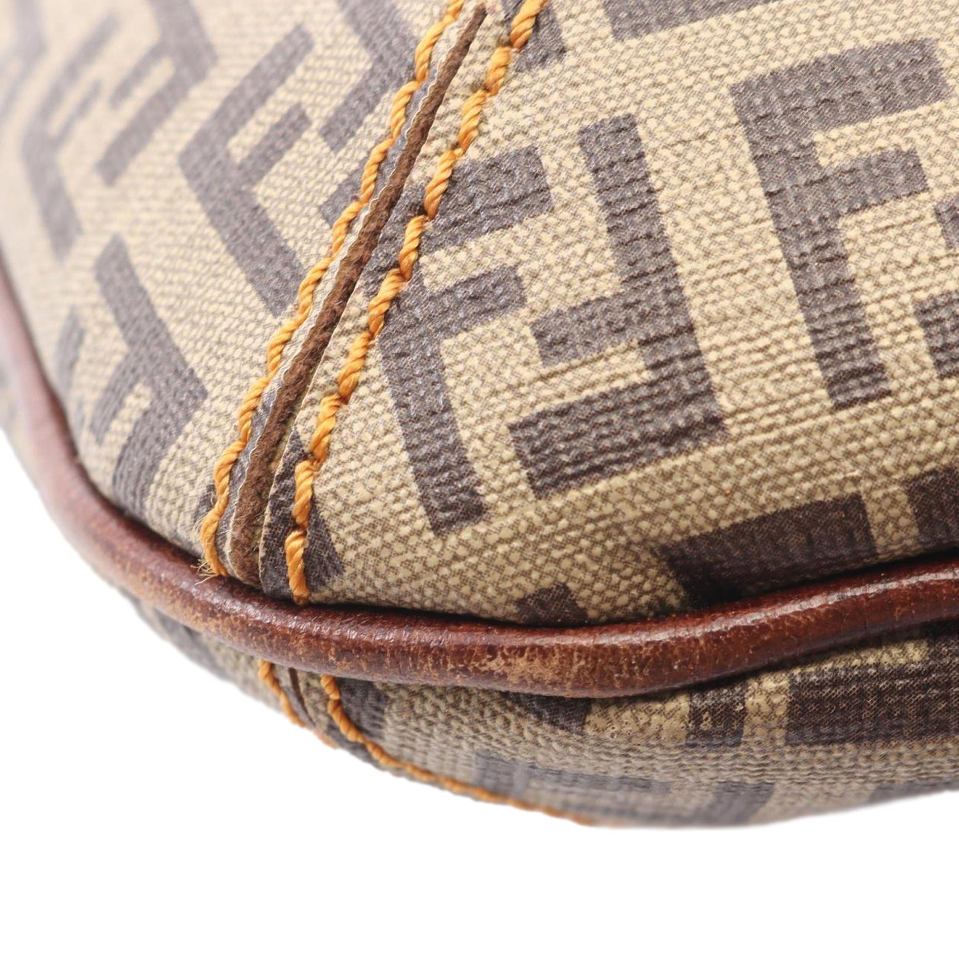 Fendi Zucchino and Zucca Shoulder Bag