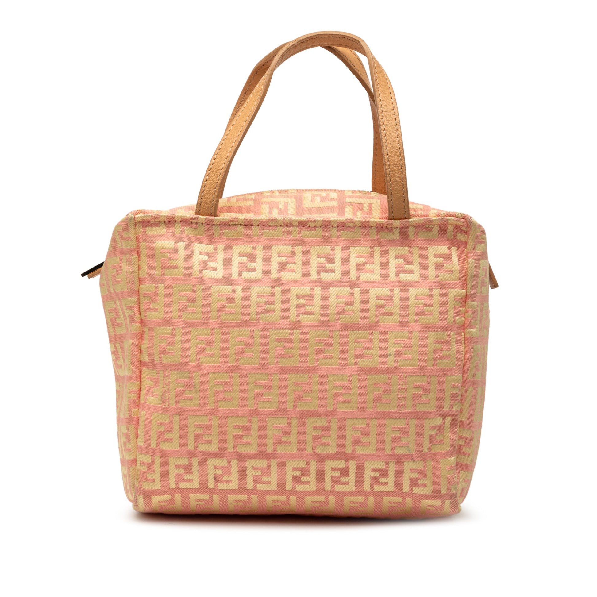 Fendi Mini Zucchino Canvas Handbag