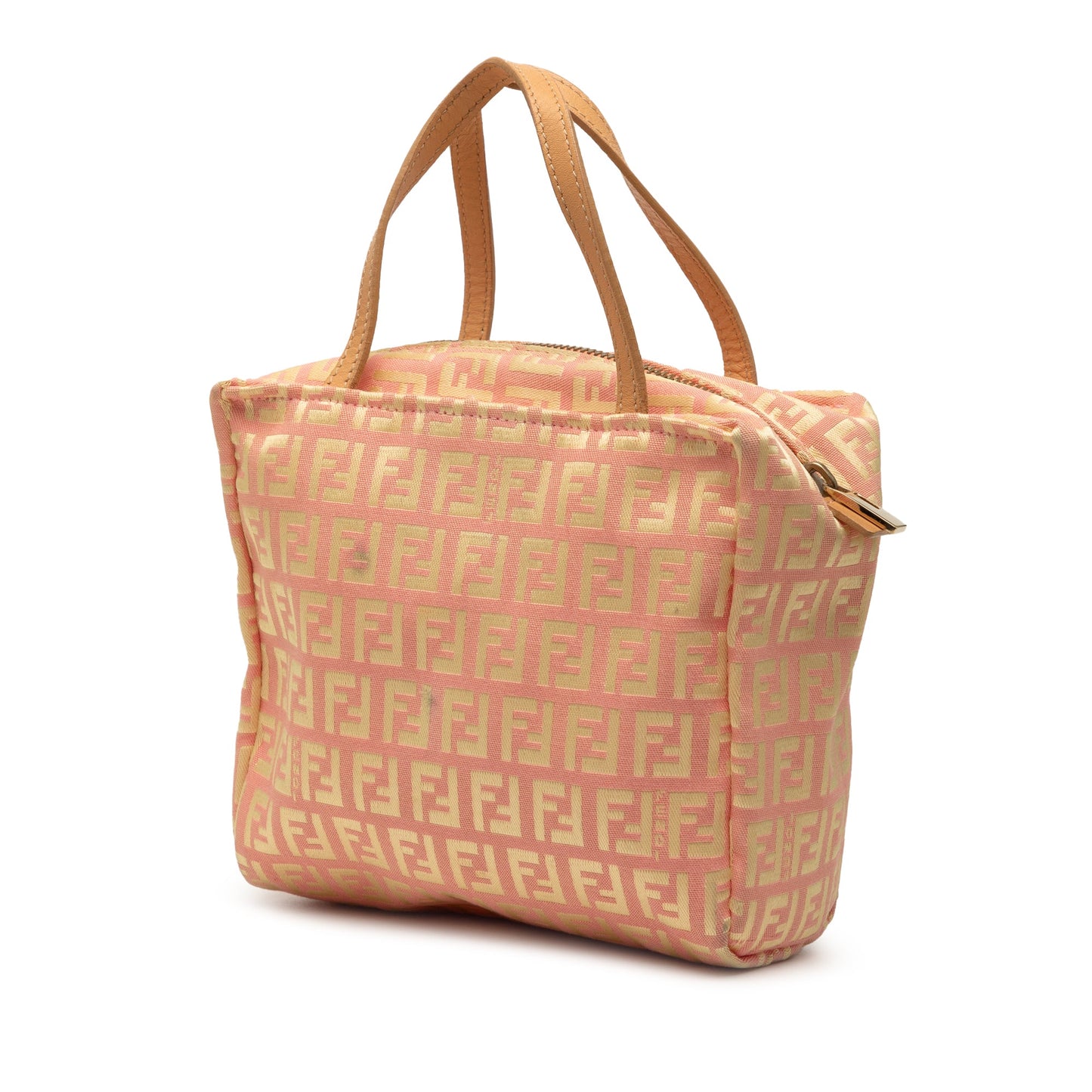Fendi Mini Zucchino Canvas Handbag