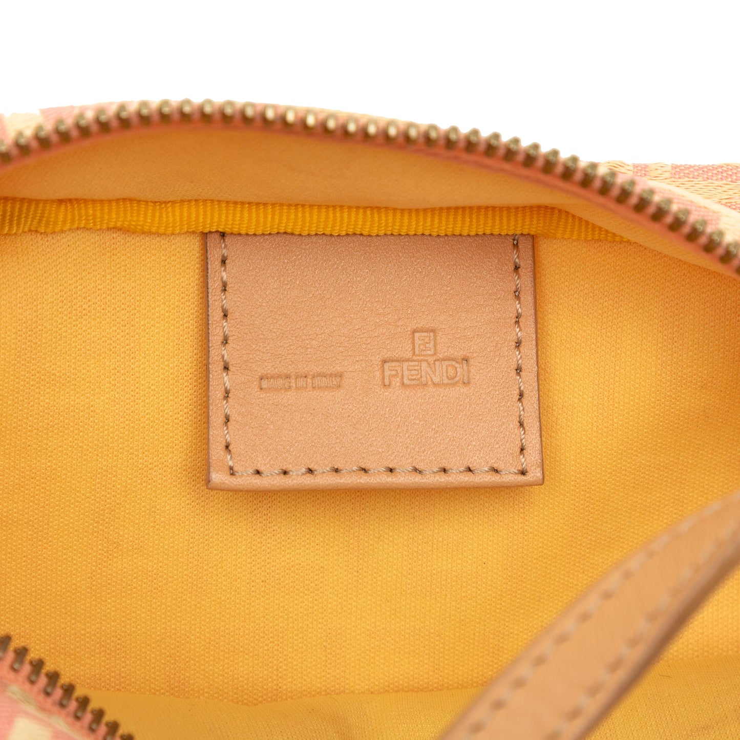 Fendi Mini Zucchino Canvas Handbag