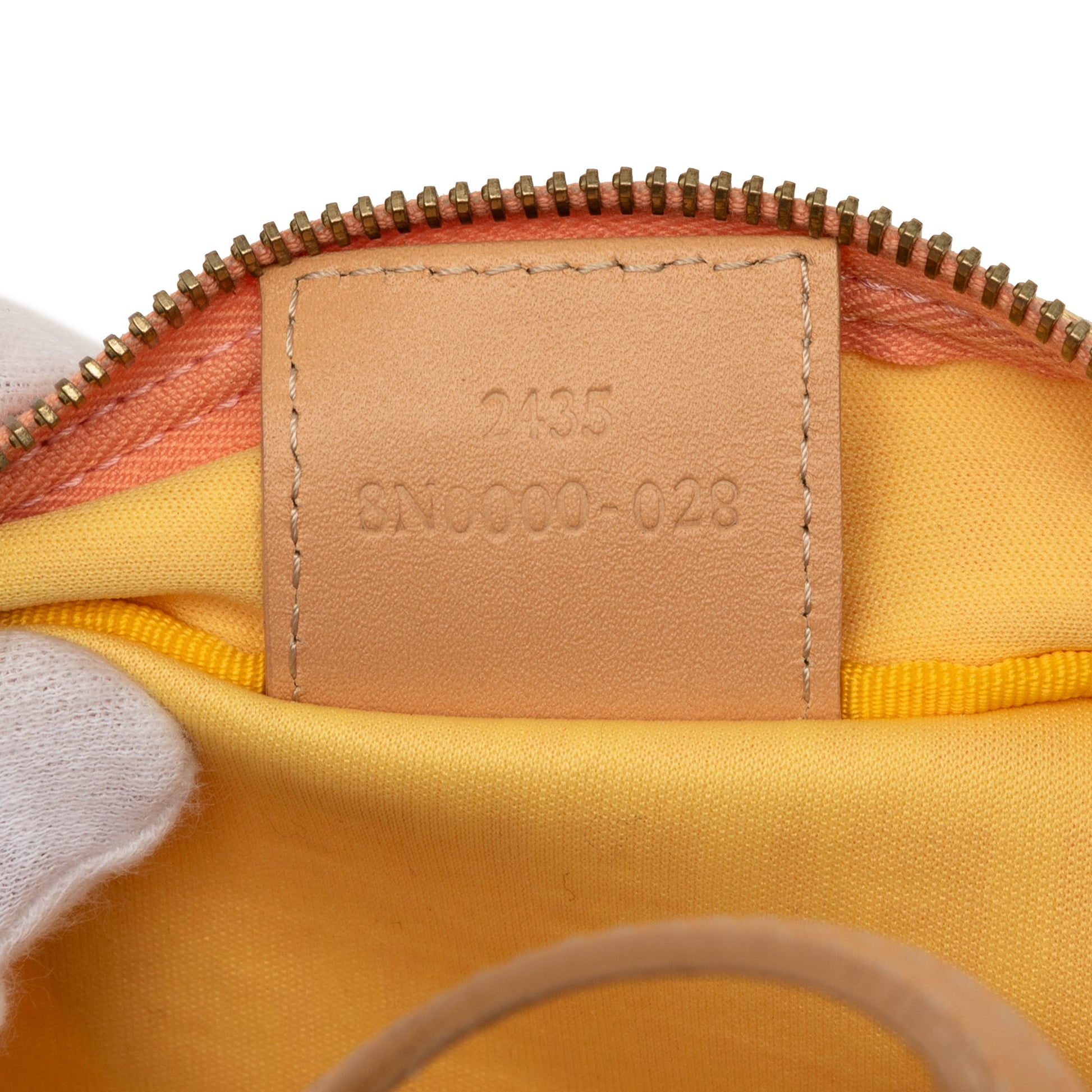Fendi Mini Zucchino Canvas Handbag