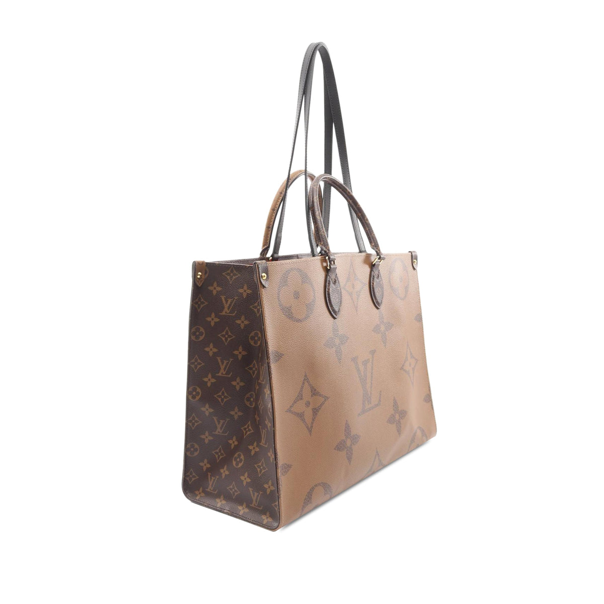 Louis Vuitton Monogram Reverse Giant OnTheGo GM — Brown