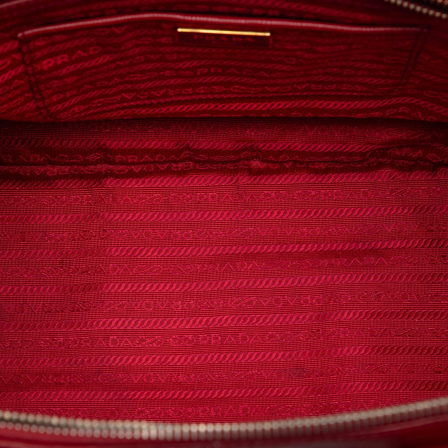 Prada Large Saffiano Lux Galleria Double Zip Satchel