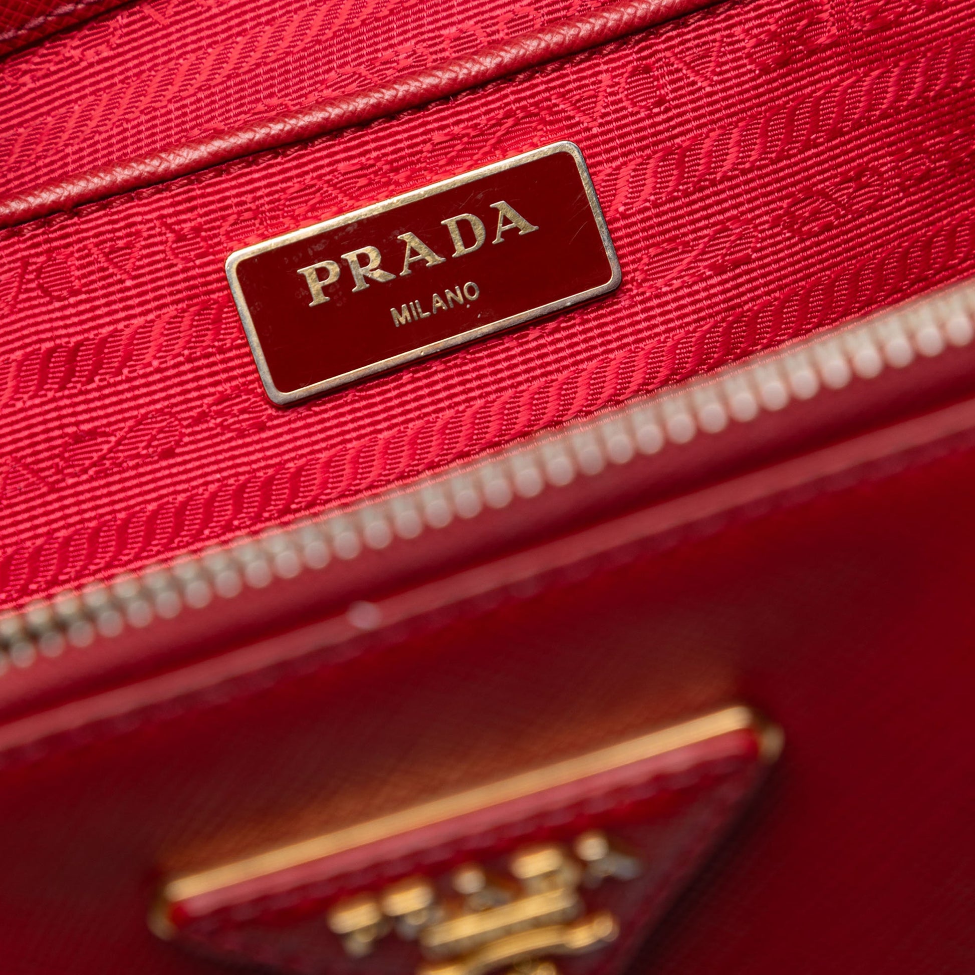 Prada Large Saffiano Lux Galleria Double Zip Satchel