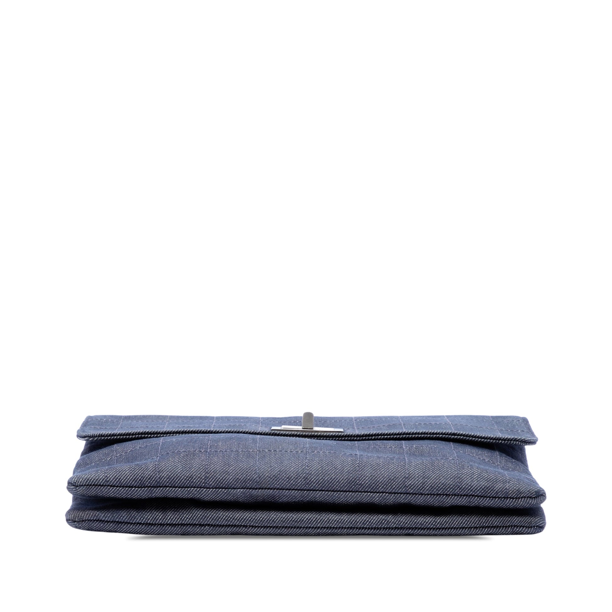 Chanel Chocolate Bar Denim Reissue 2.55 Flap