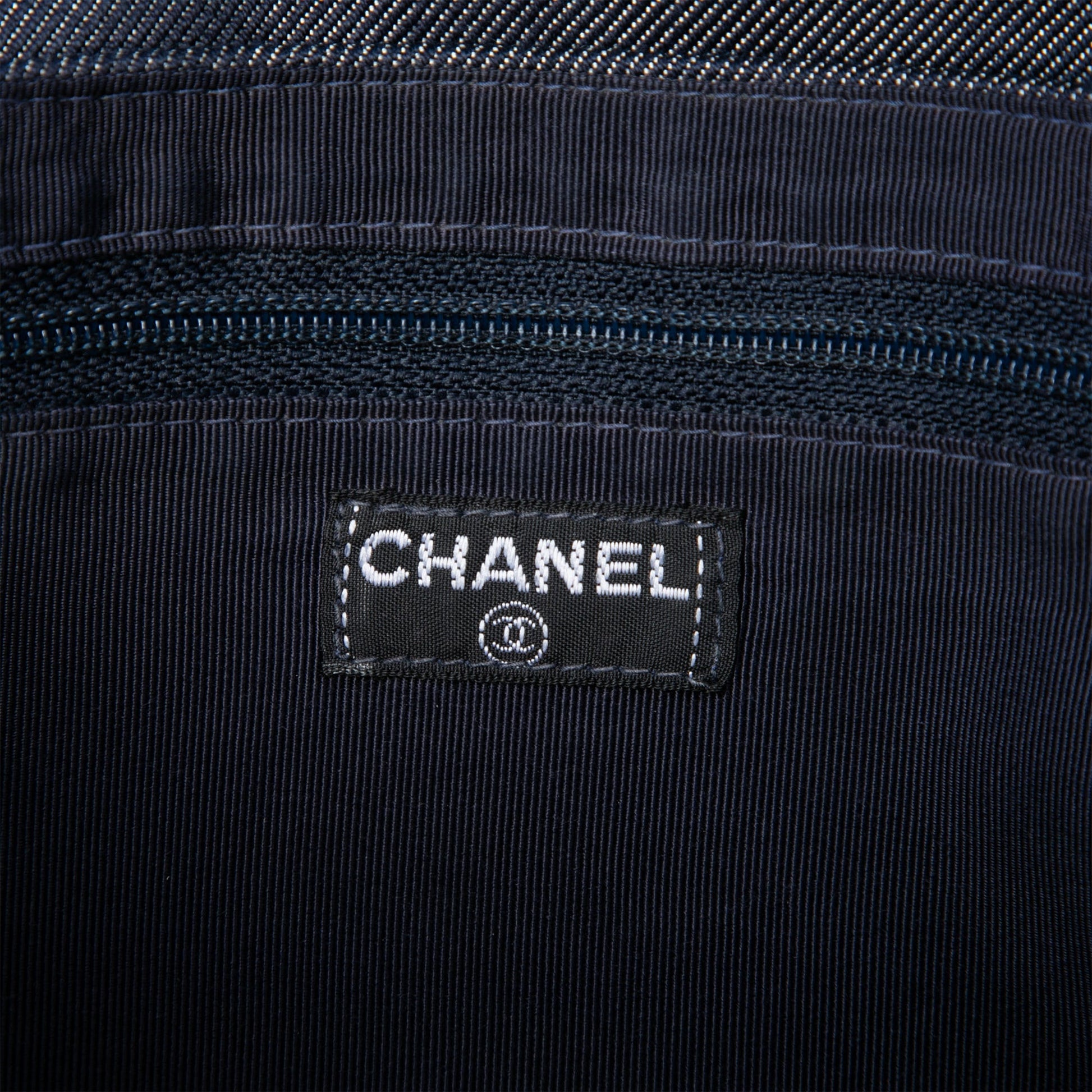 Chanel Chocolate Bar Denim Reissue 2.55 Flap