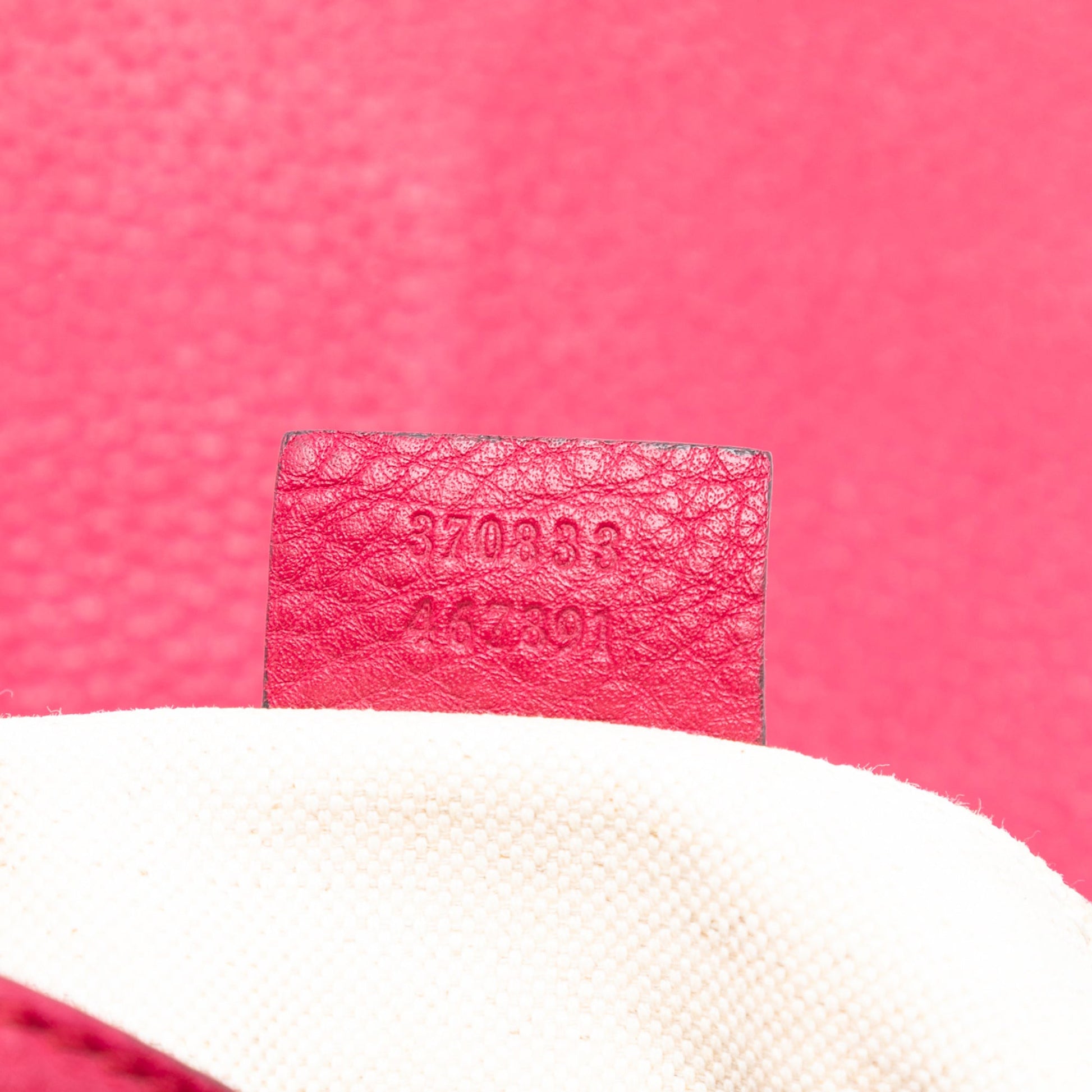 Gucci Leather Bamboo Tassel Backpack