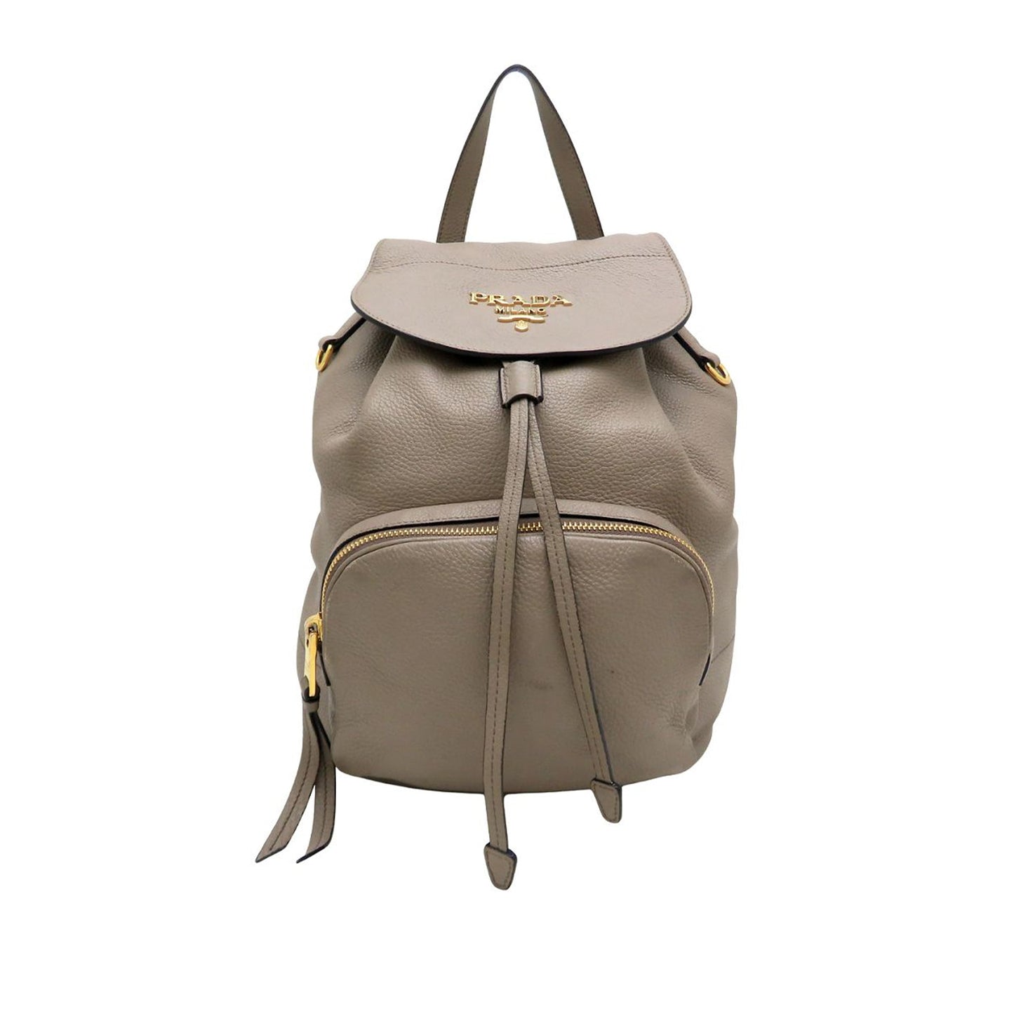 Prada Vitello Daino Cinch Backpack