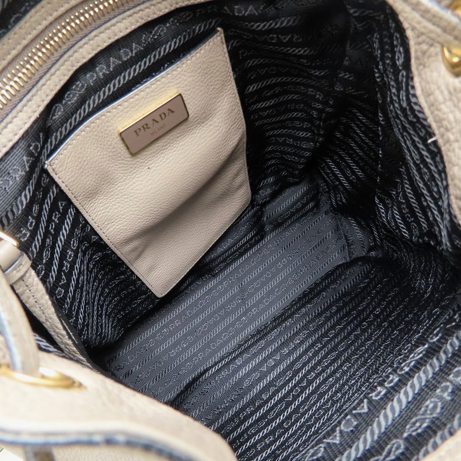 Prada Vitello Daino Cinch Backpack