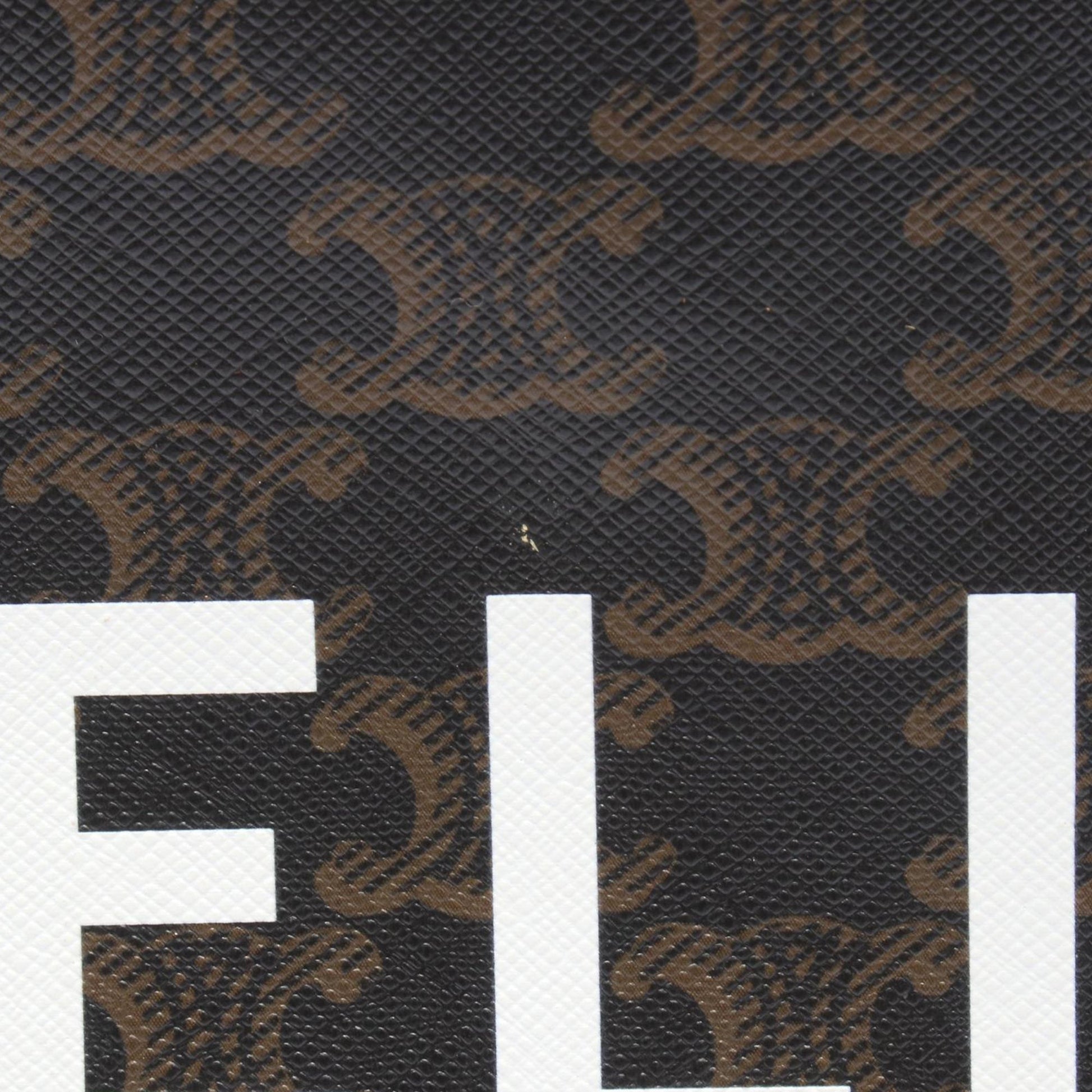 Celine Small Triomphe Coated Canvas Vertical Cabas Tote