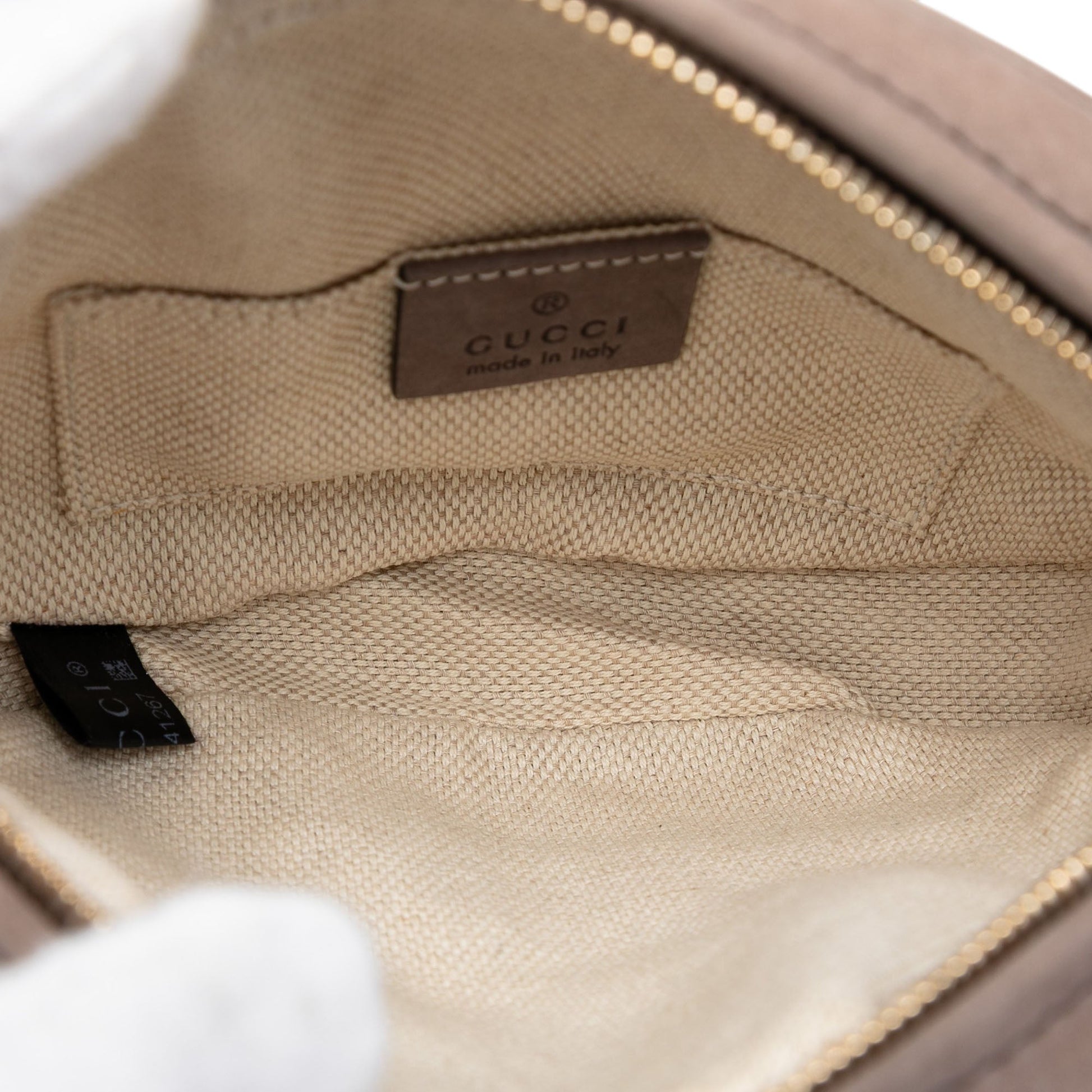 Gucci Mini Nubuck Soho Chain Crossbody