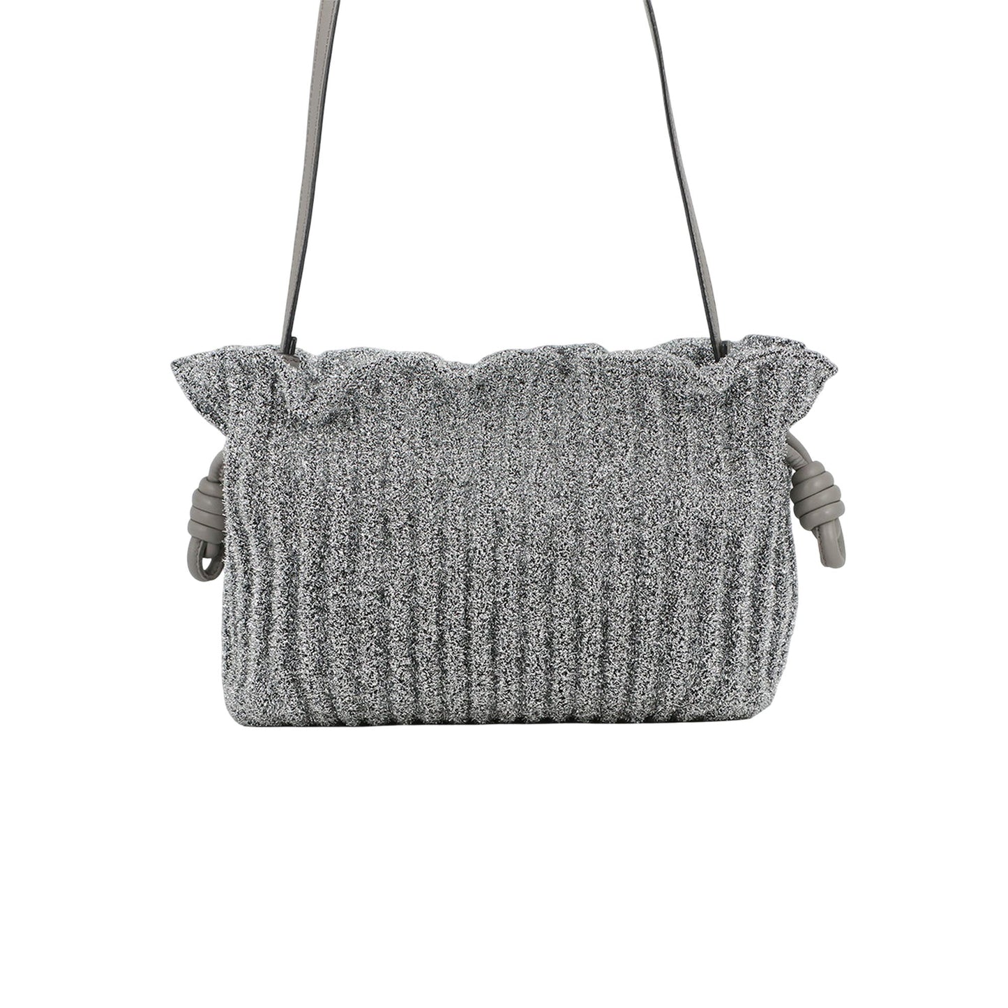 LOEWE Mini Metallic Lurex Flamenco Knot Crossbody