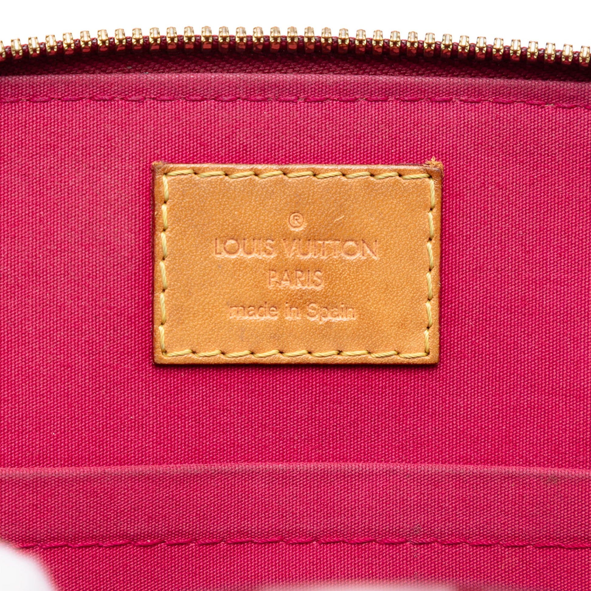 Louis Vuitton Monogram Vernis Alma BB