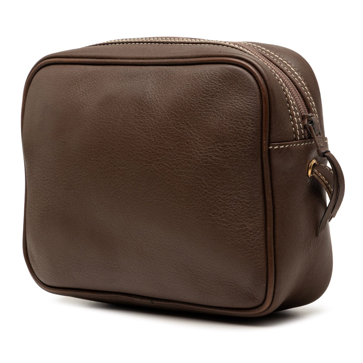 Dior Leather Stitched CD Logo Camera Bag