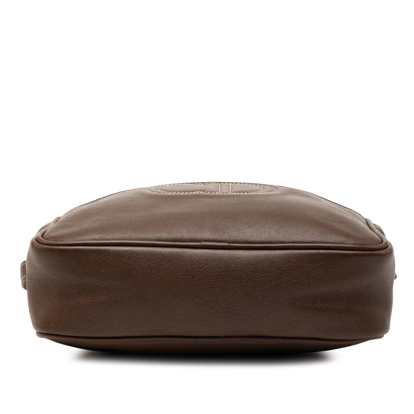 Dior Leather Stitched CD Logo Camera Bag
