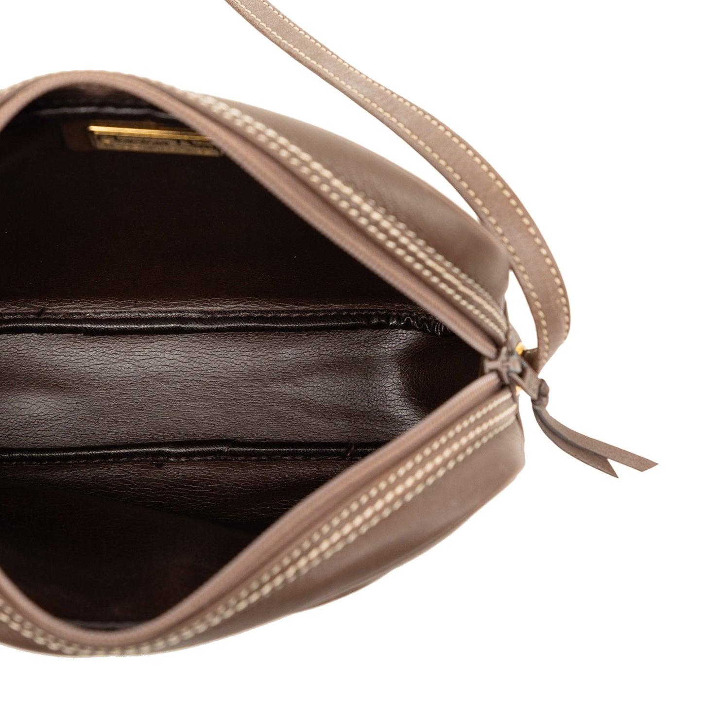 Dior Leather Stitched CD Logo Camera Bag