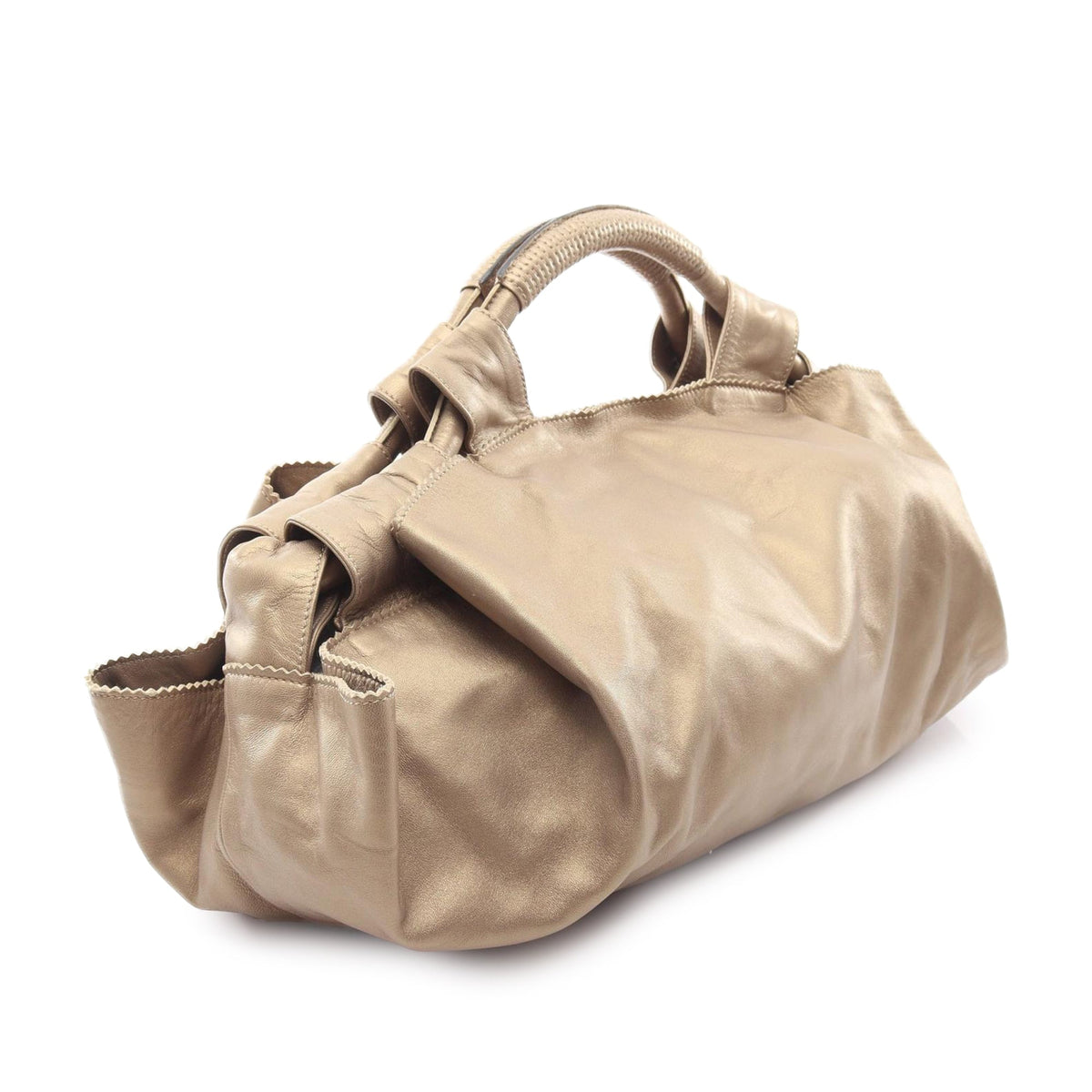 LOEWE Metallic Nappa Aire — Gold