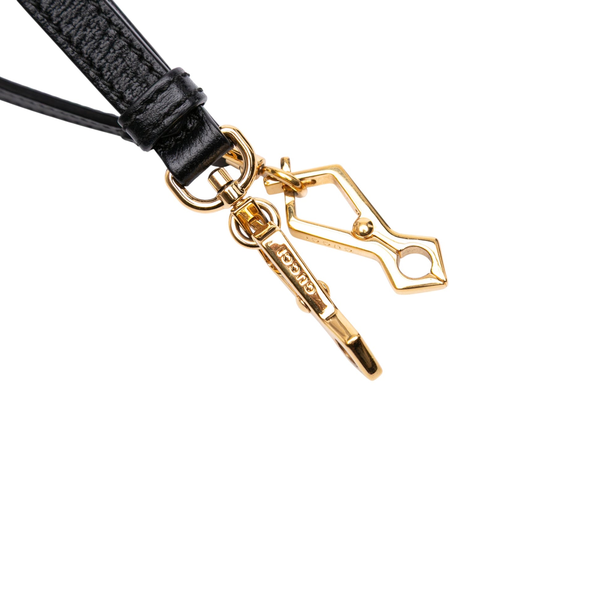 Gucci Small Leather Web Ophidia Satchel
