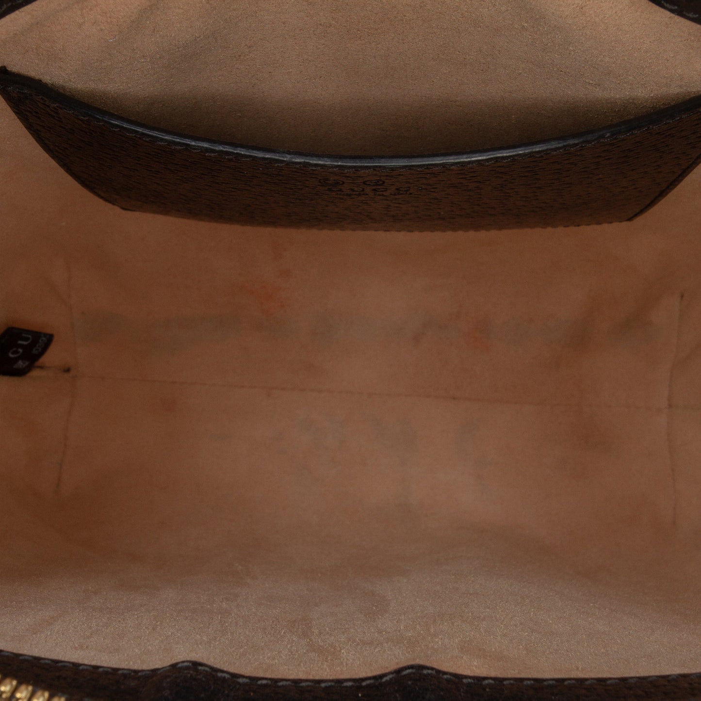 Gucci Small Leather Web Ophidia Satchel