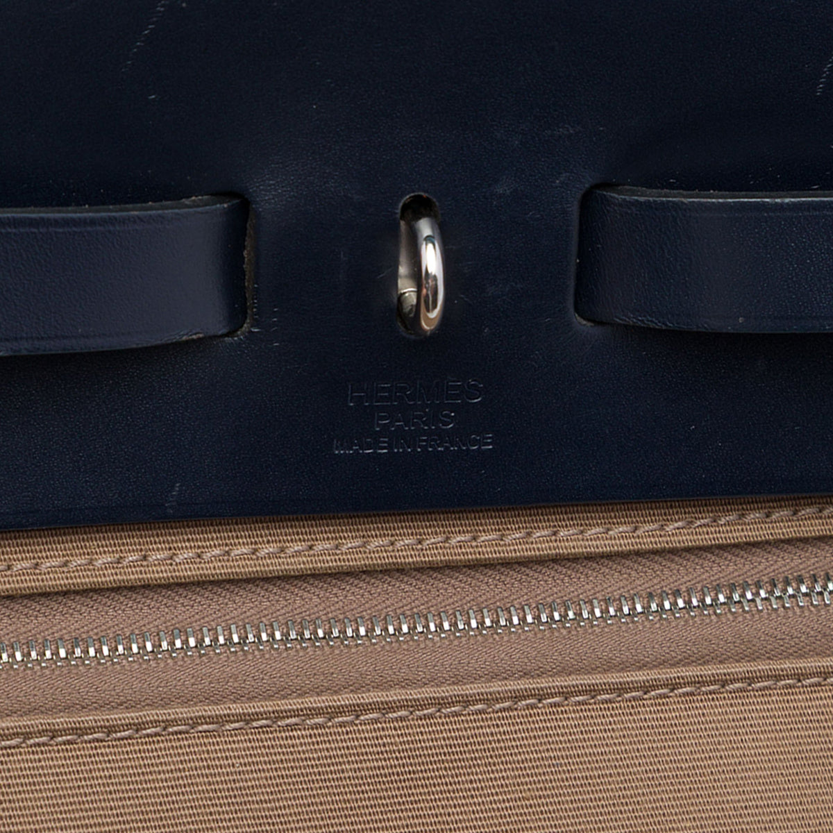 Hermès Toile Herbag Zip 31 — Brown