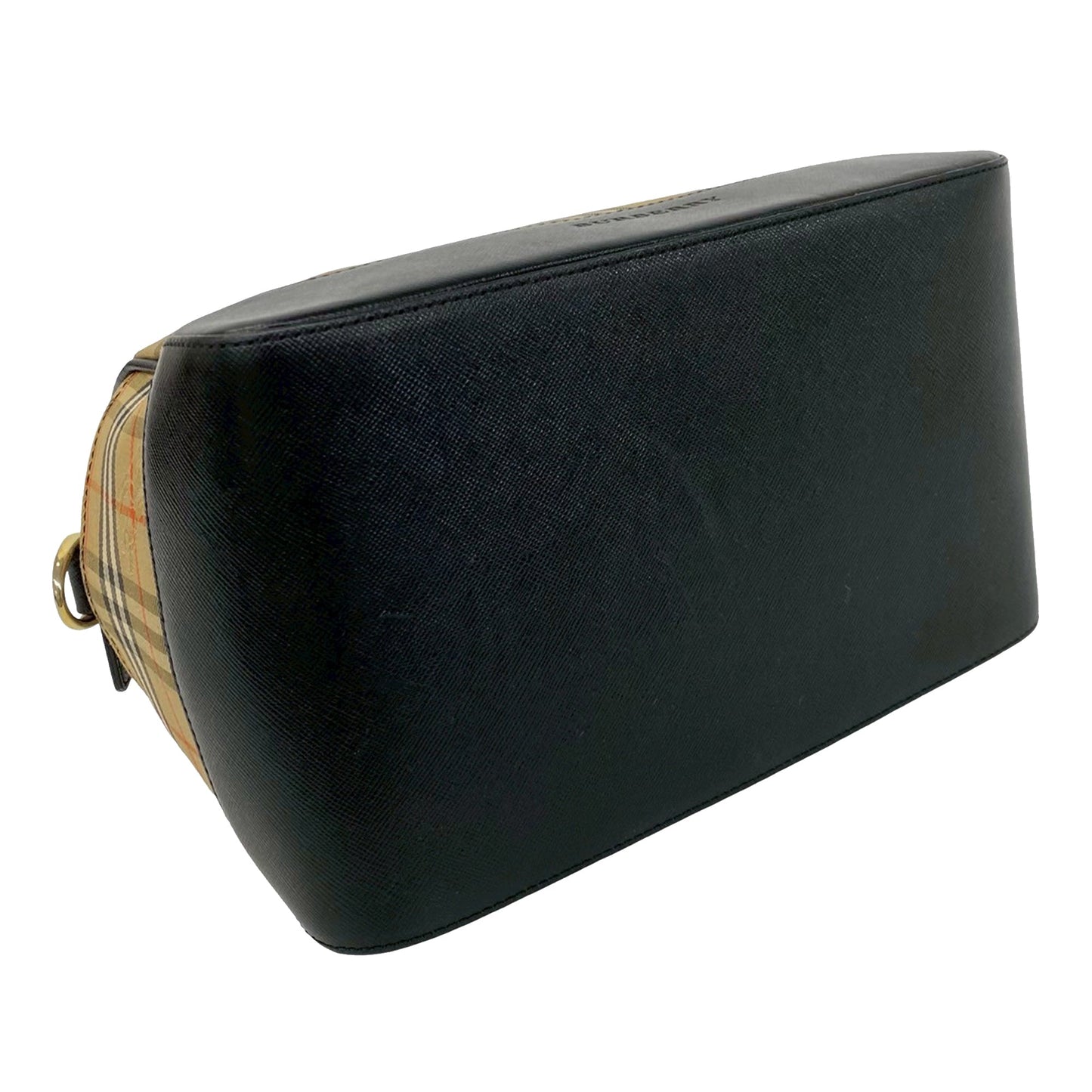 Burberry Haymarket Check Satchel