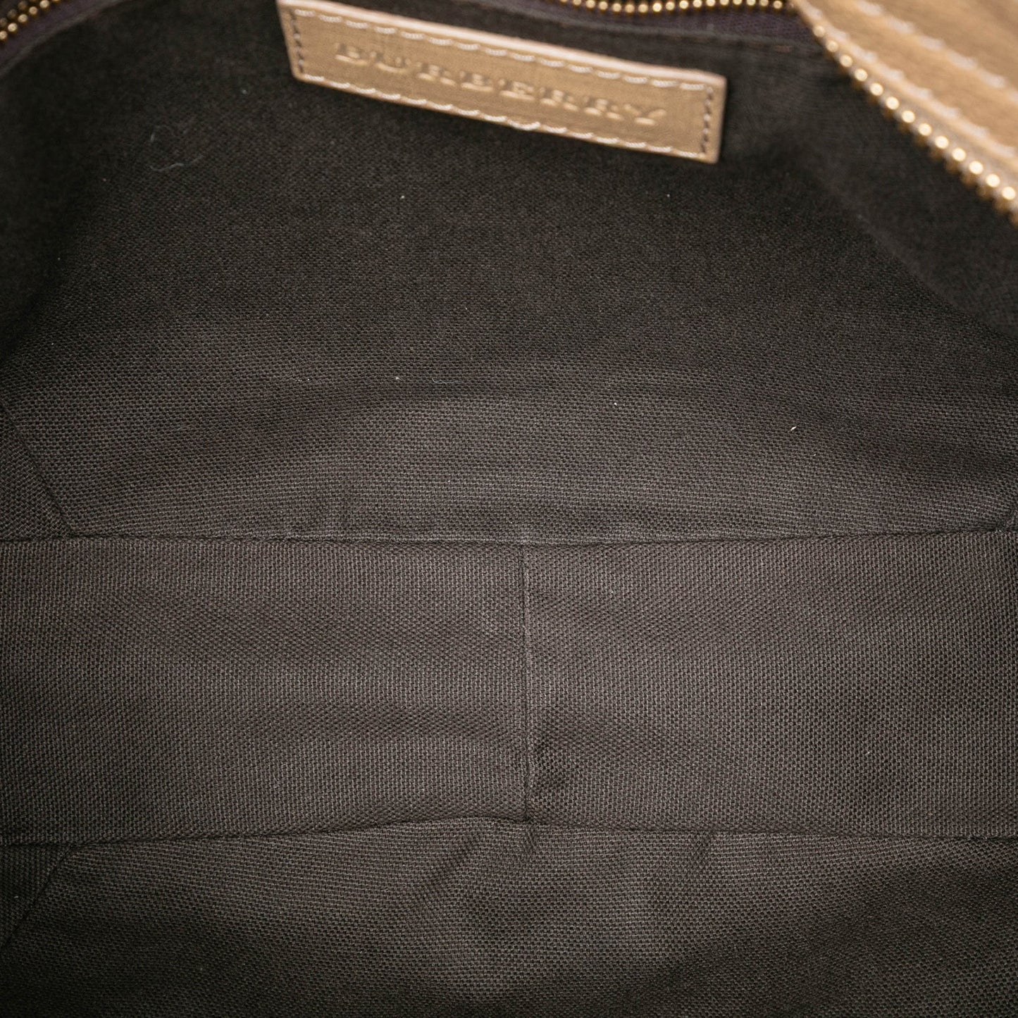 Burberry Smoke Check Coated Canvas Bartow Hobo