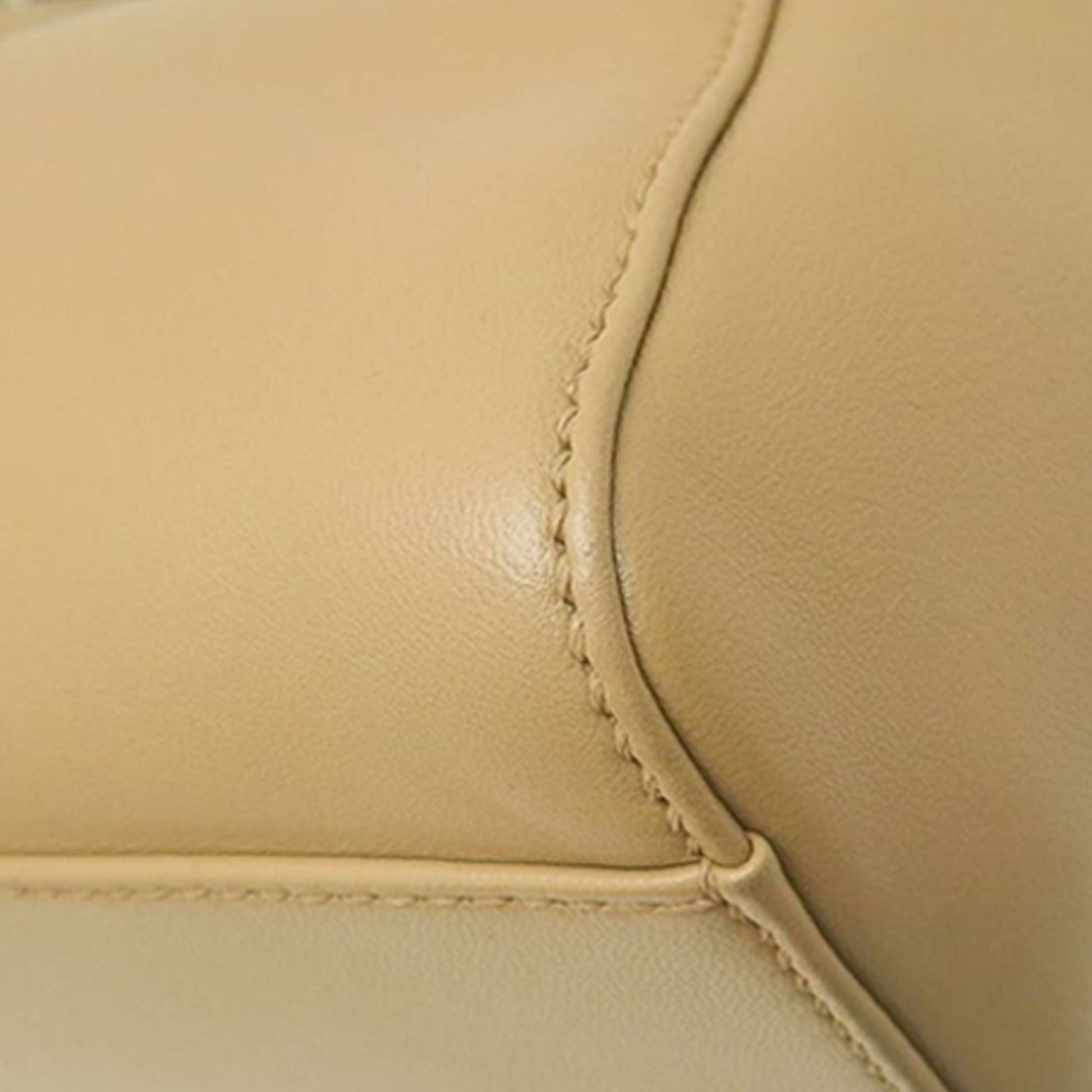 Fendi Mini Leather Selleria Peekaboo Iconic Satchel