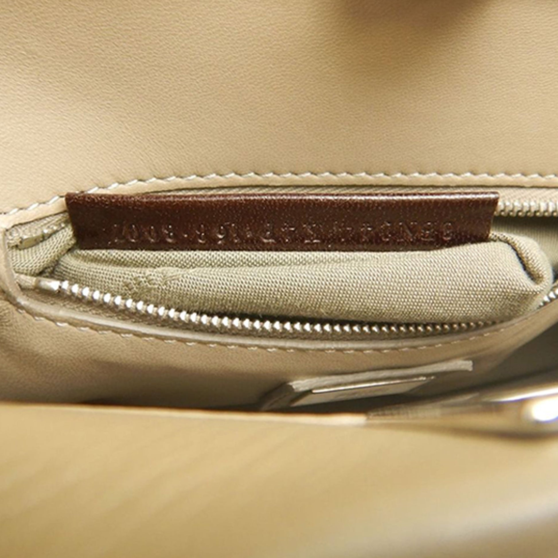 Fendi Mini Leather Selleria Peekaboo Iconic Satchel