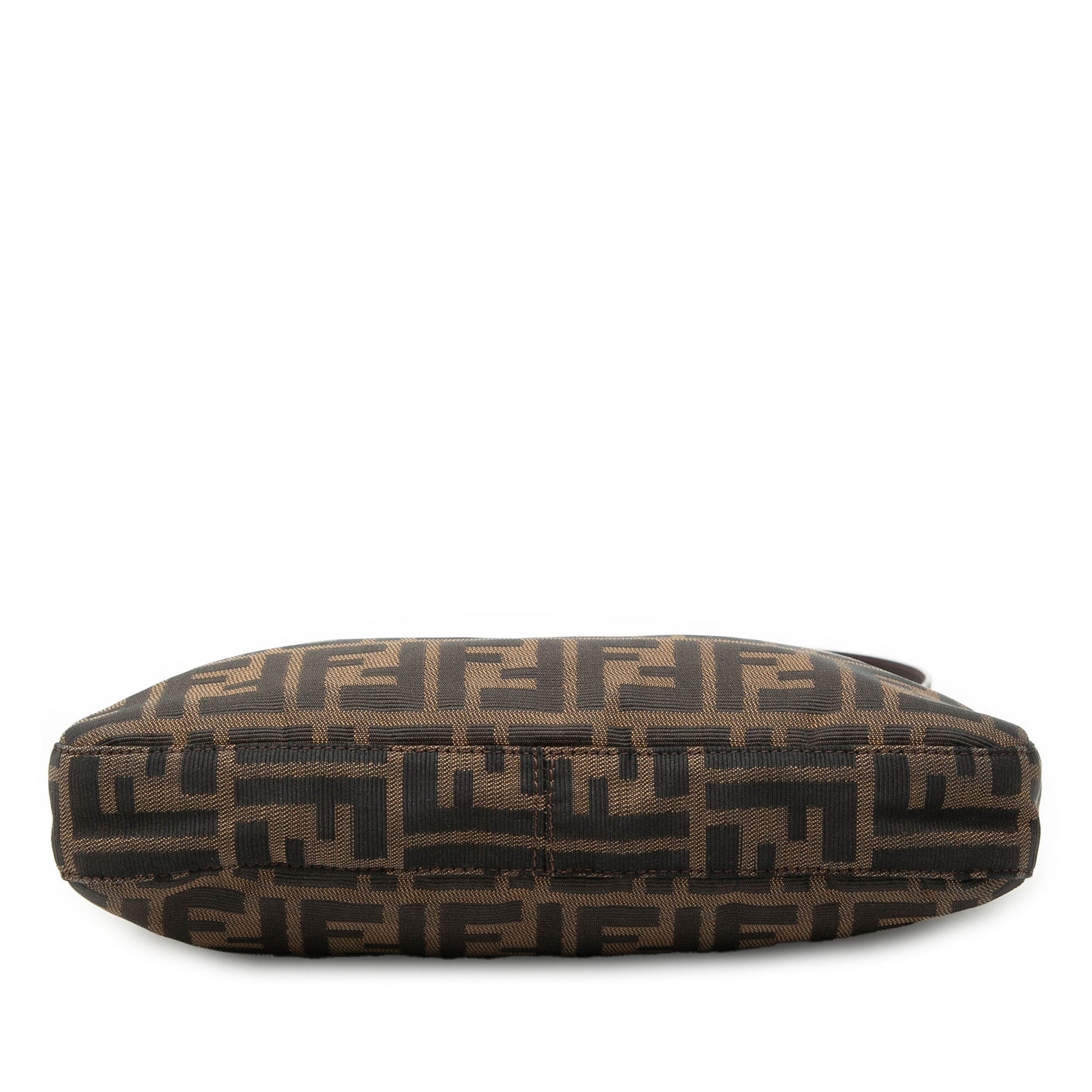 Fendi Zucca Canvas Shoulder Bag