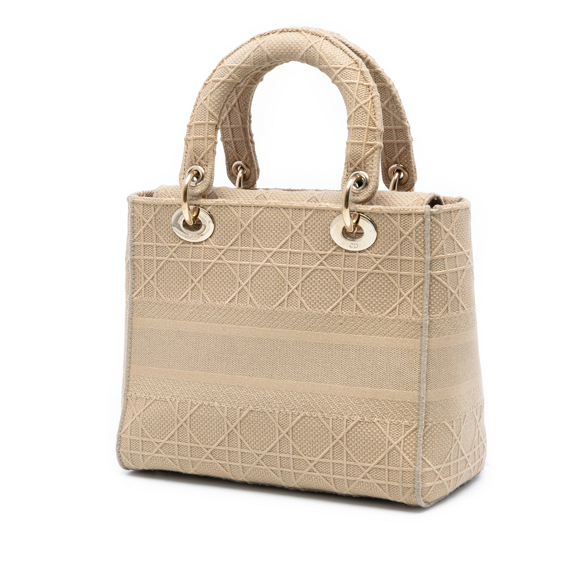 Dior Medium Canvas Cannage Lady D Lite