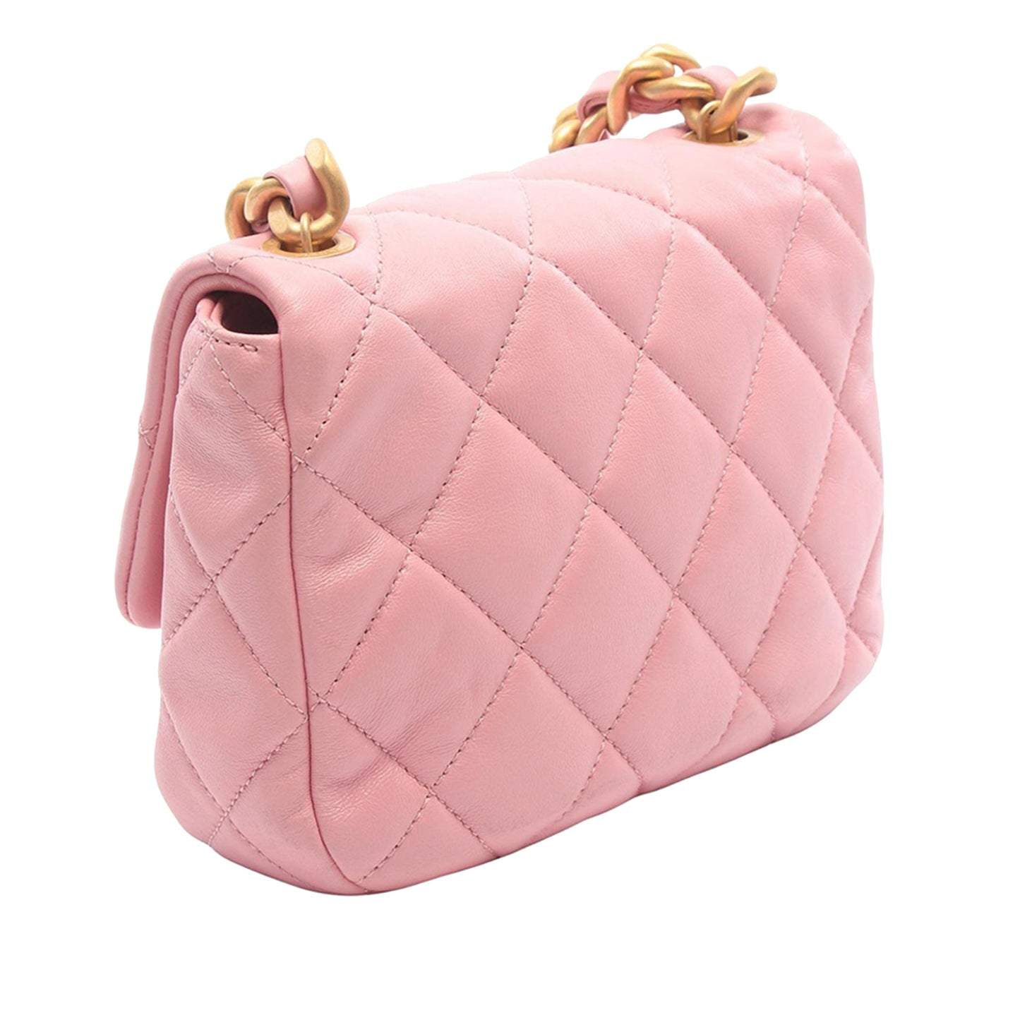 Chanel Mini Quilted Lambskin Candy Chain Flap
