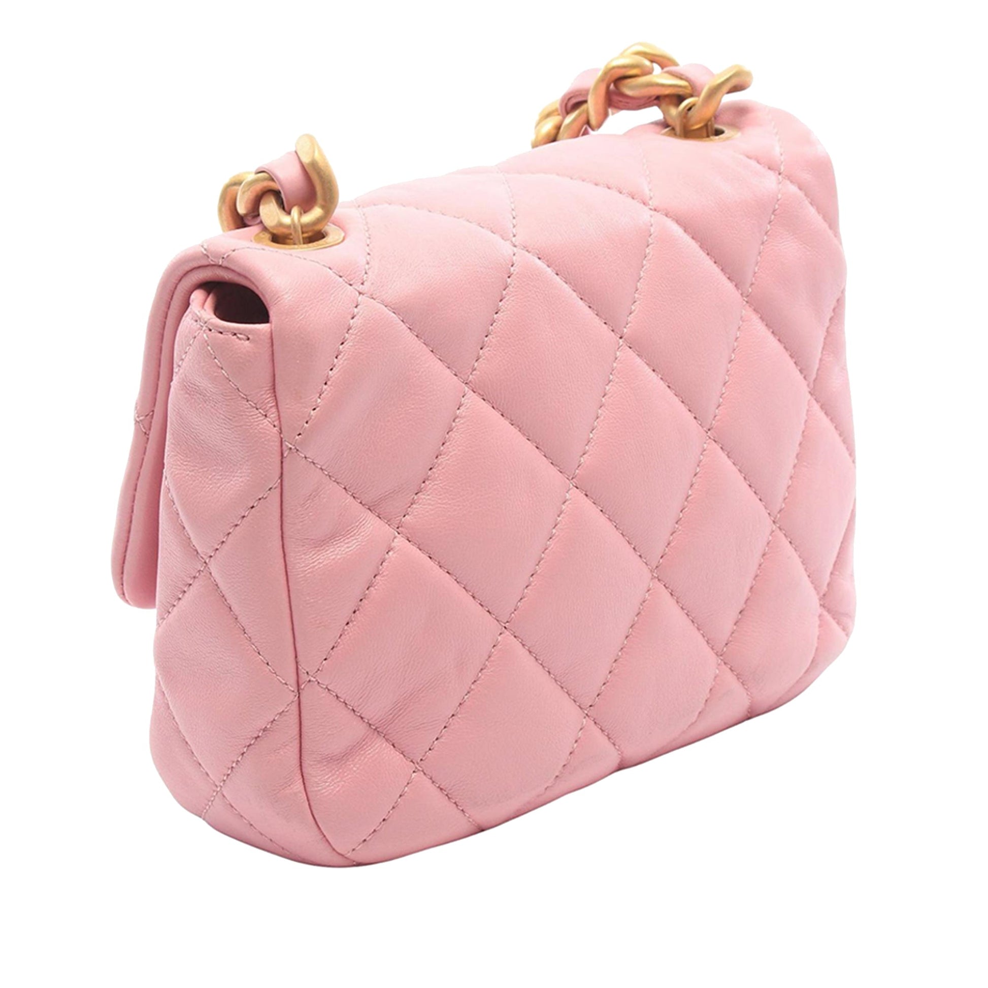 Chanel Mini Quilted Lambskin Candy Chain Flap