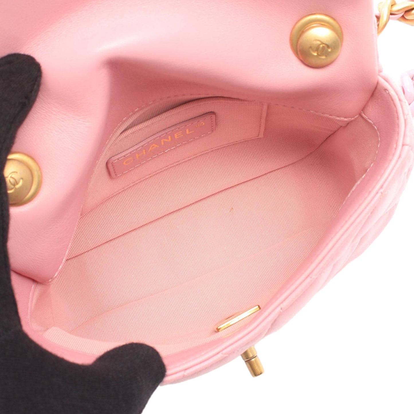 Chanel Mini Quilted Lambskin Candy Chain Flap
