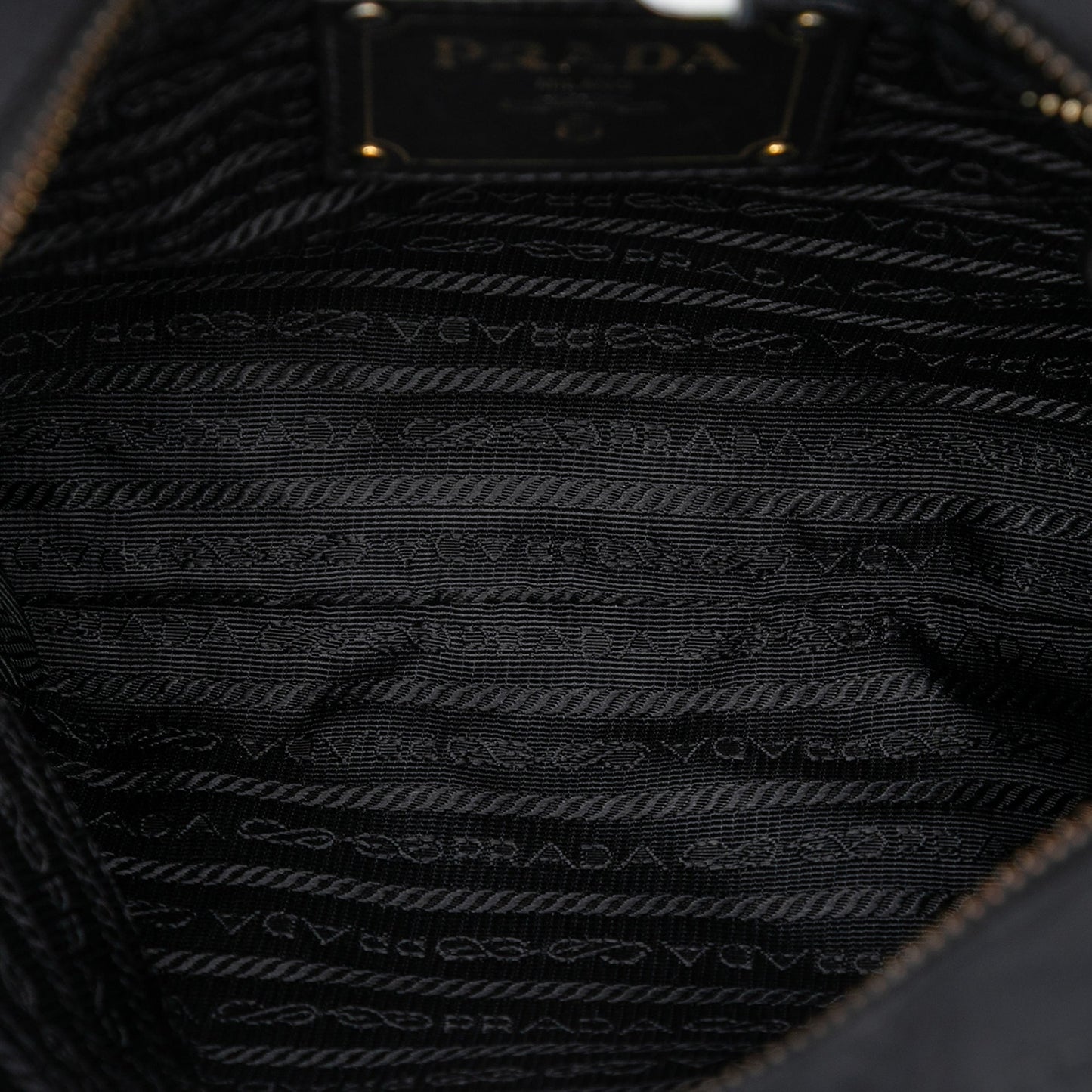 Prada Tessuto Canapa Logo Crossbody