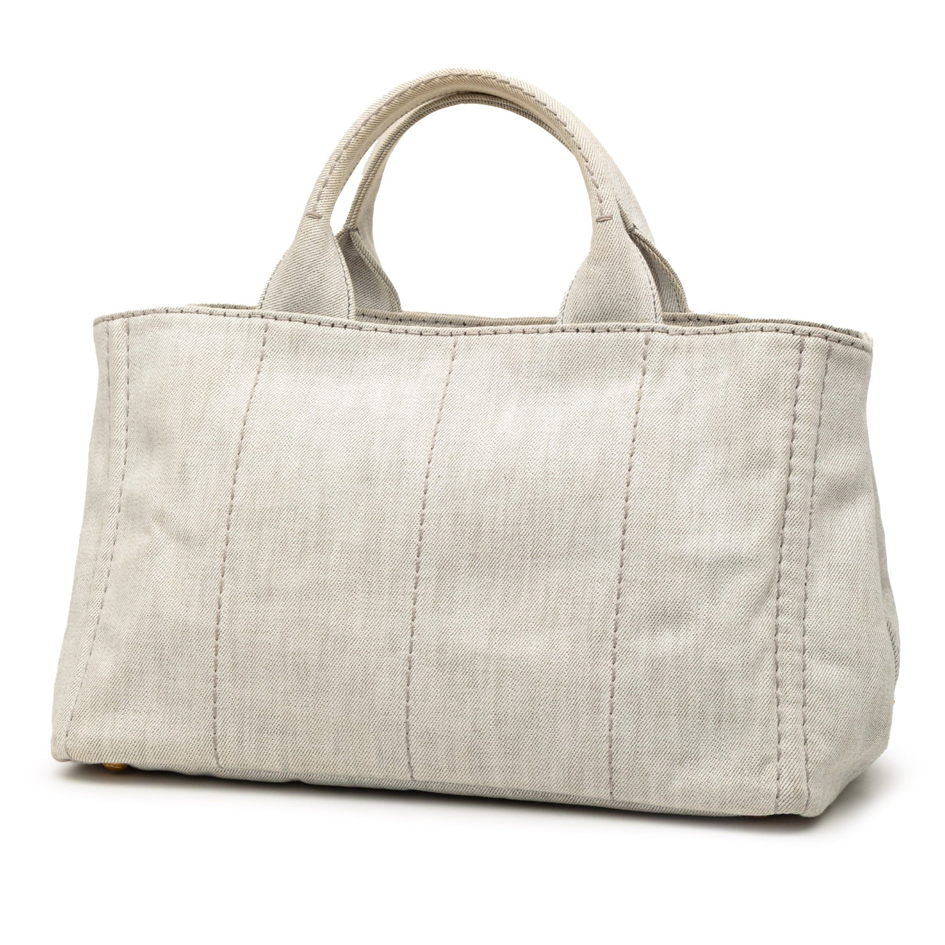 Denim Canapa Logo Tote