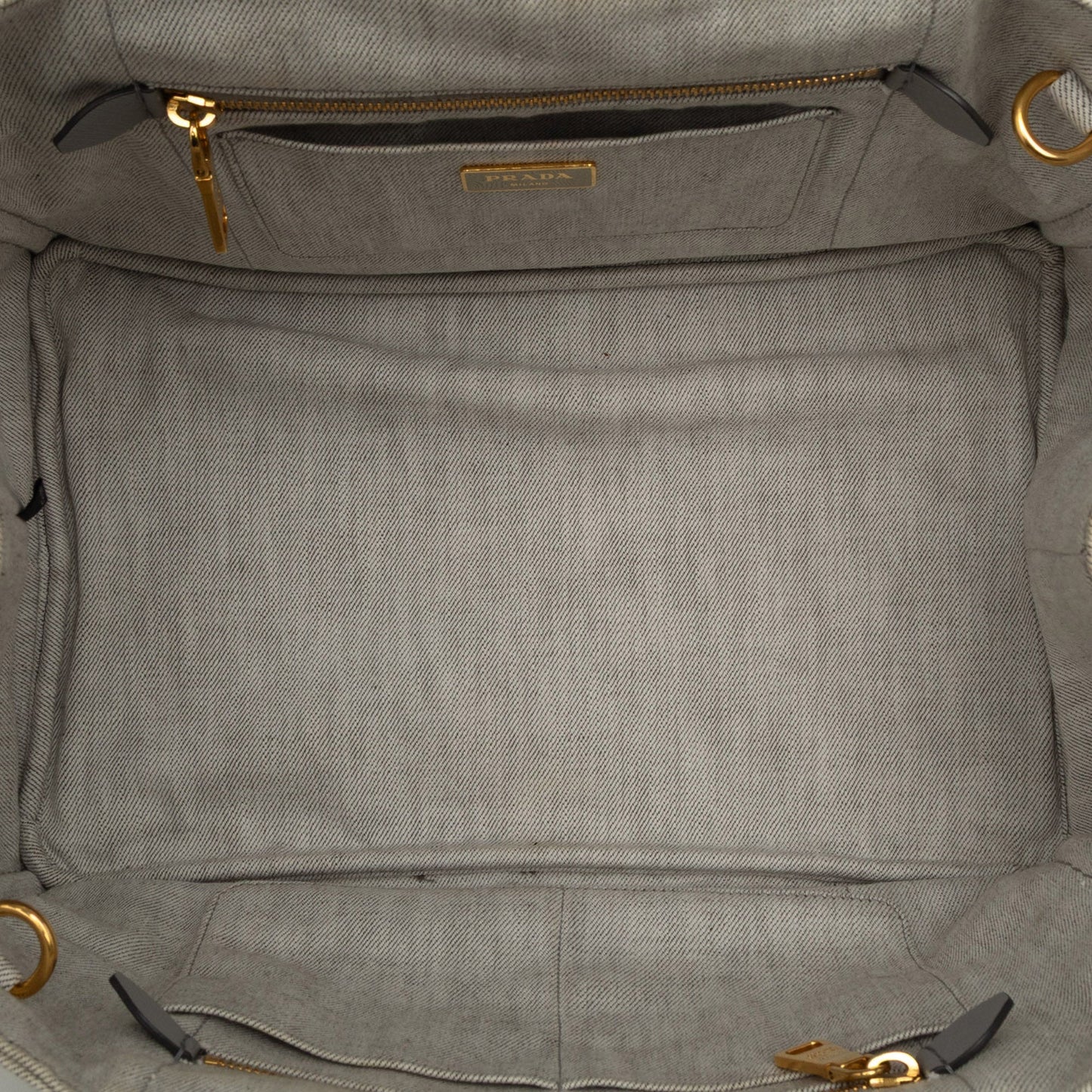 Denim Canapa Logo Tote