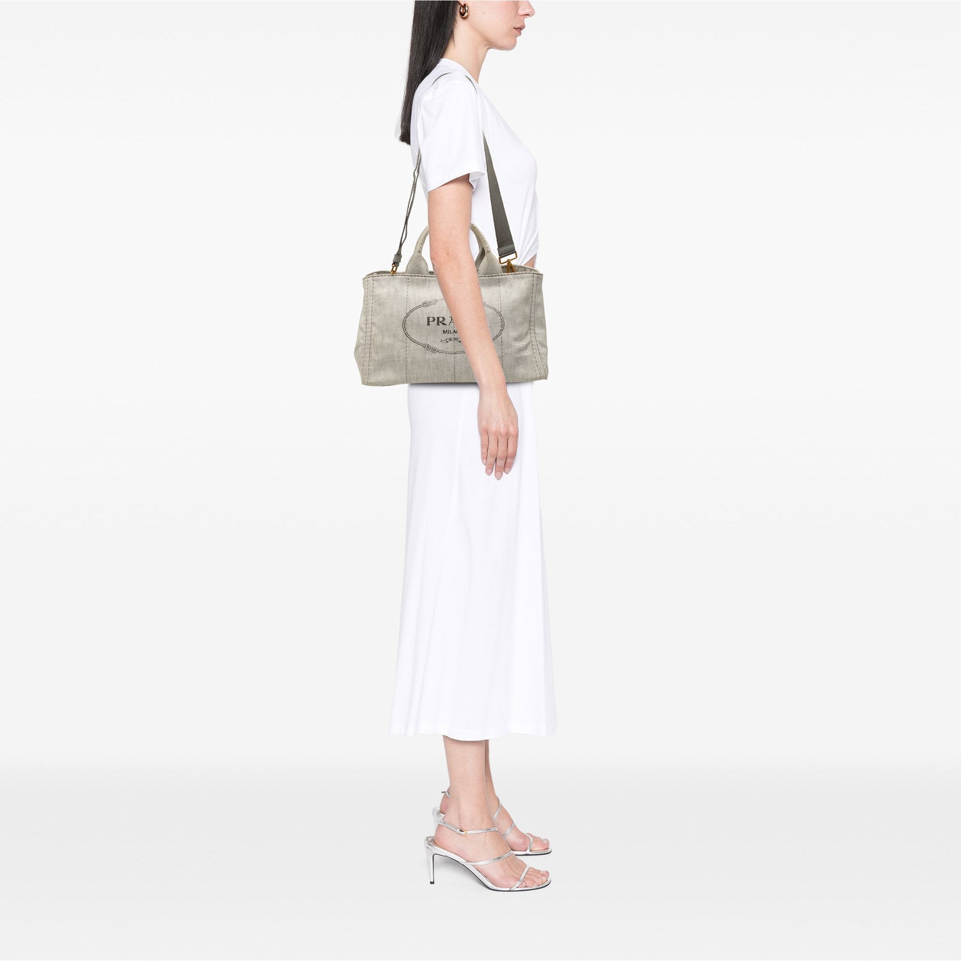 Denim Canapa Logo Tote