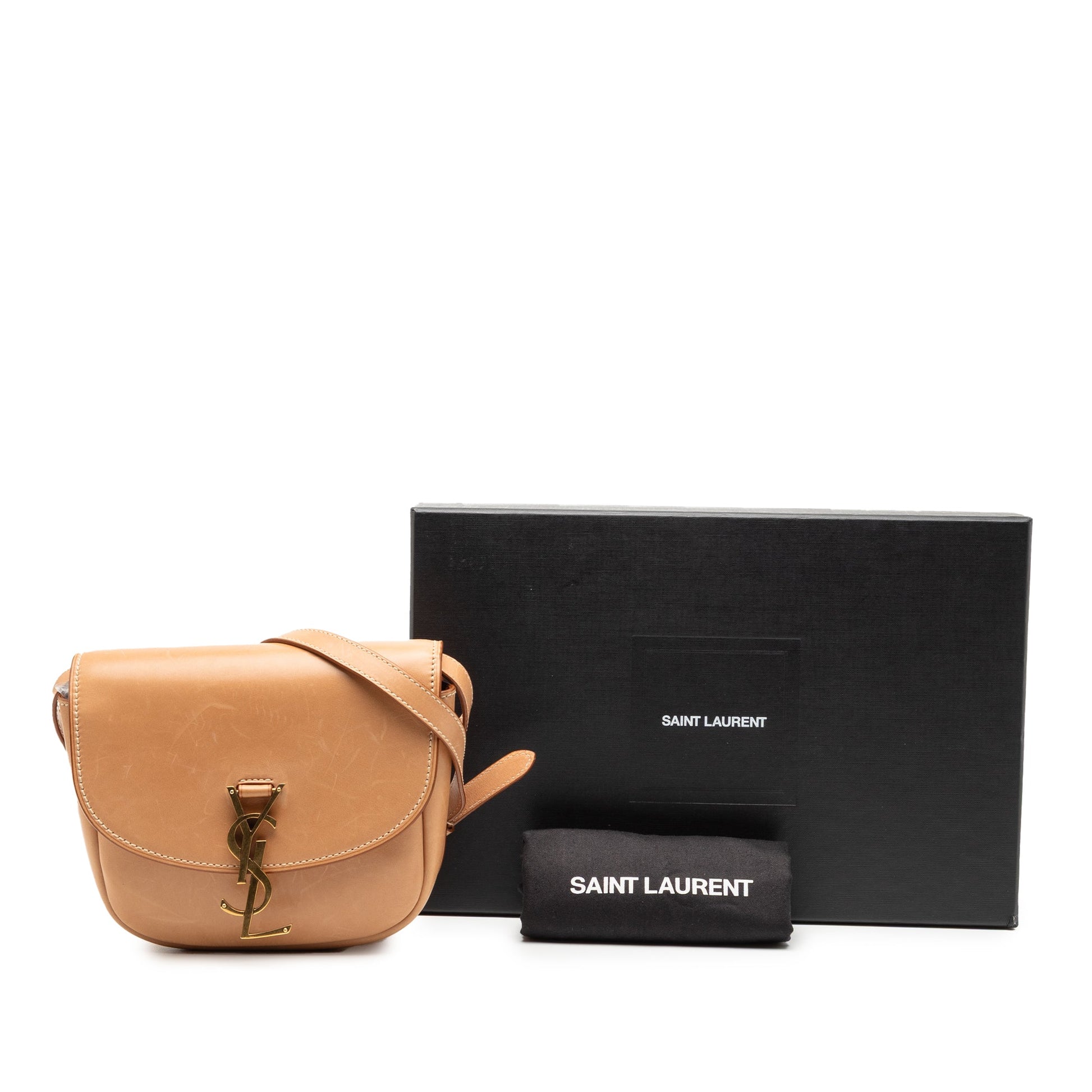 Saint Laurent Small Leather Kaia Crossbody