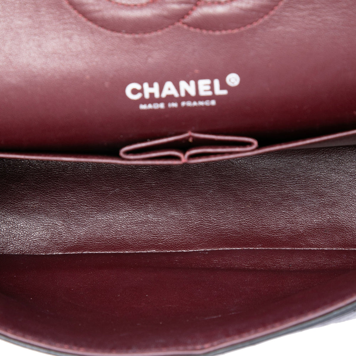 Chanel Medium Classic Lambskin Double Flap — Black