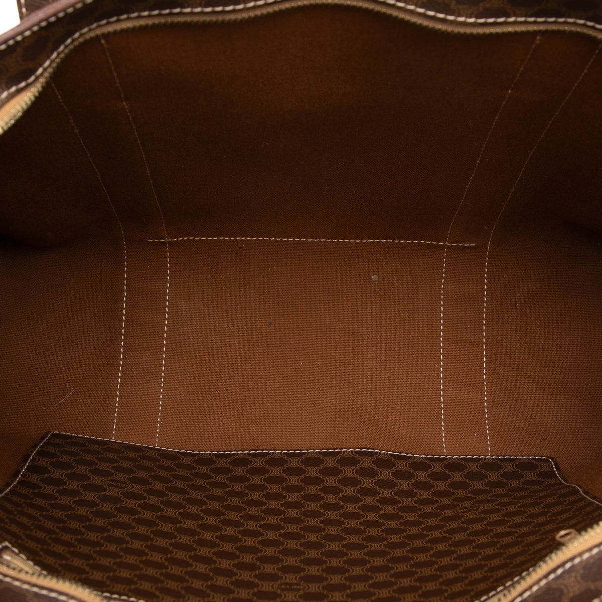 Celine Macadam Coated Canvas Tote